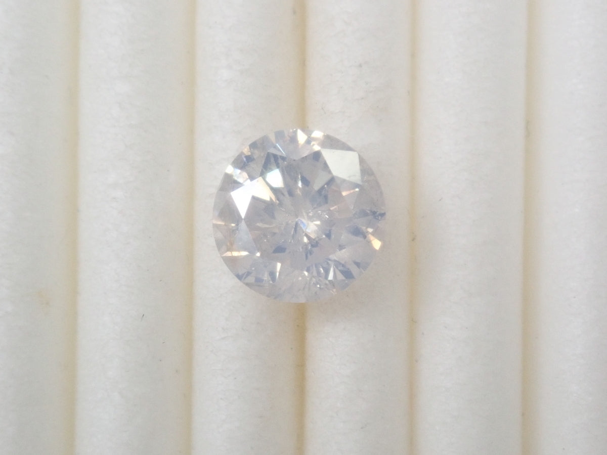 ホワイトダイヤモンド 6.2mm/0.988ctルース(FANCY WHITE, I2)
