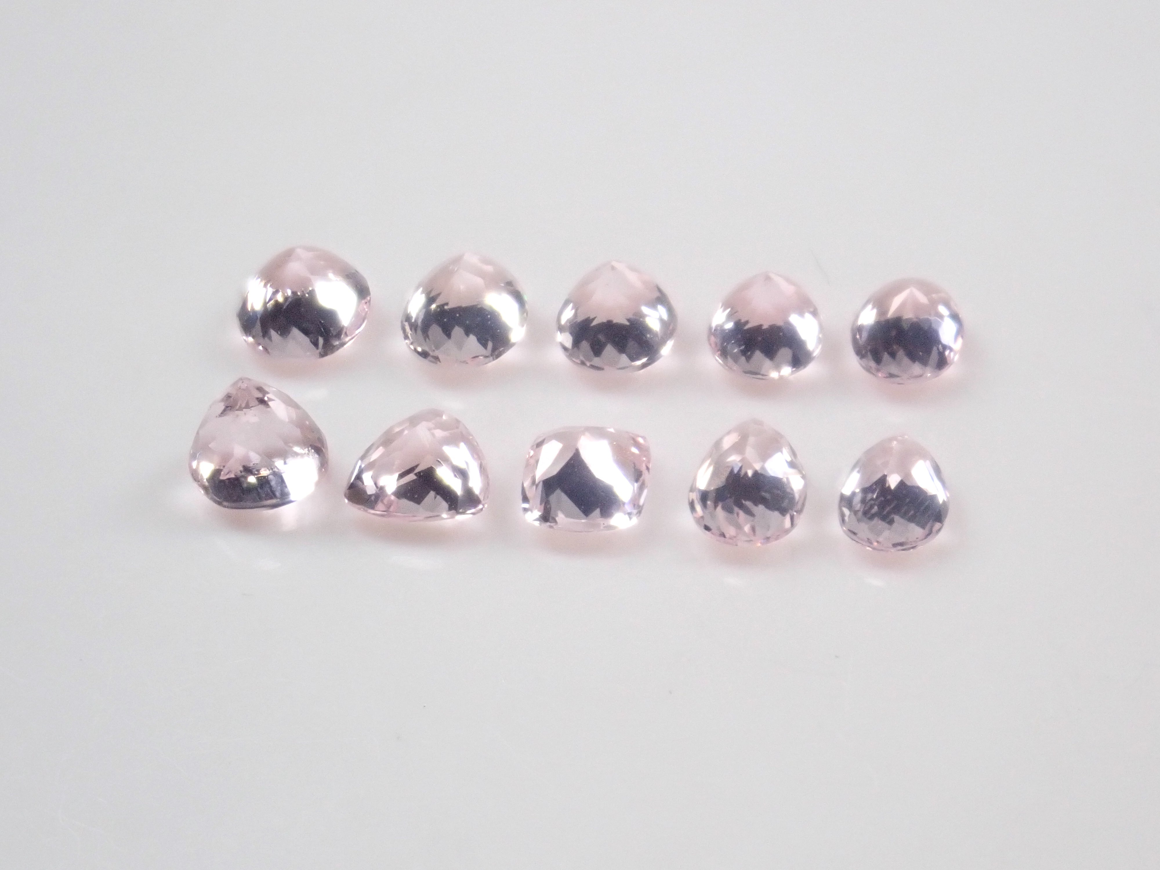 【2/14 22時販売】《限定10石》綺麗なピンク色のブラジル産モルガナイト1石ルース《複数購入割引有》