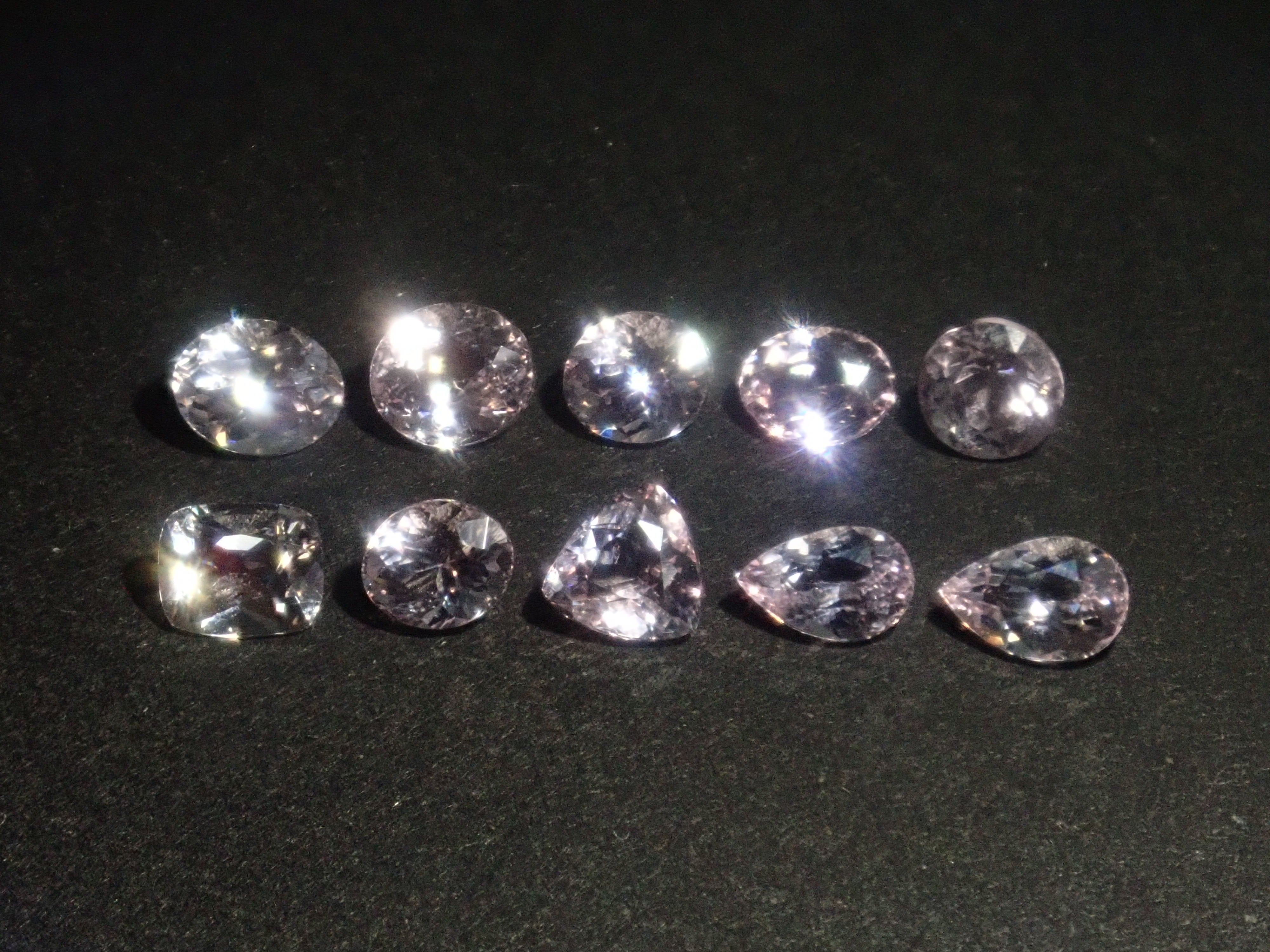 【2/14 22時販売】《限定10石》綺麗なピンク色のブラジル産モルガナイト1石ルース《複数購入割引有》