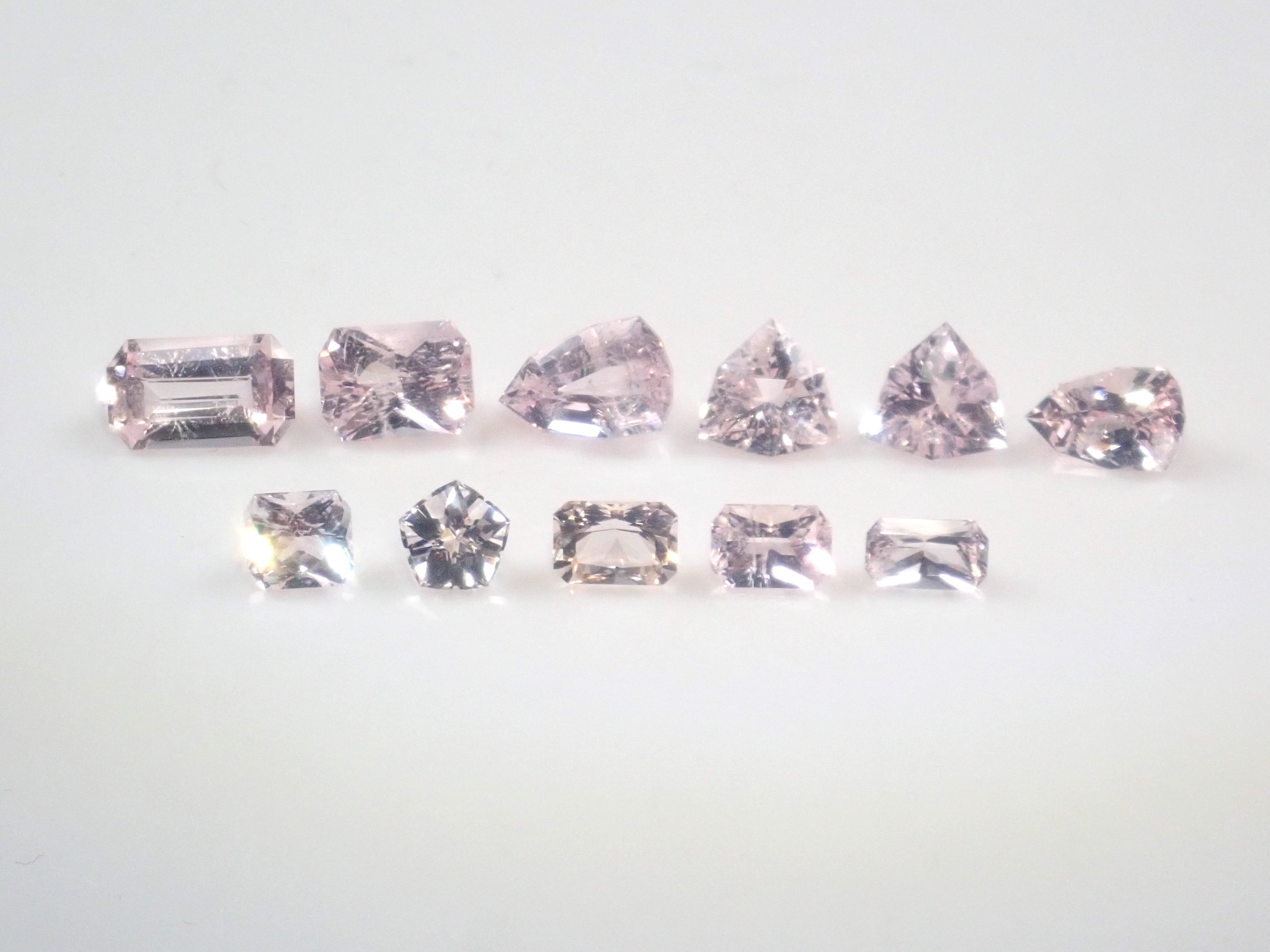 【2/8 22時販売】《限定13石》シミズ貴石様ダンデライオンカットの7mmモルガナイト含む💎モルガナイトガチャ《複数購入割引有》