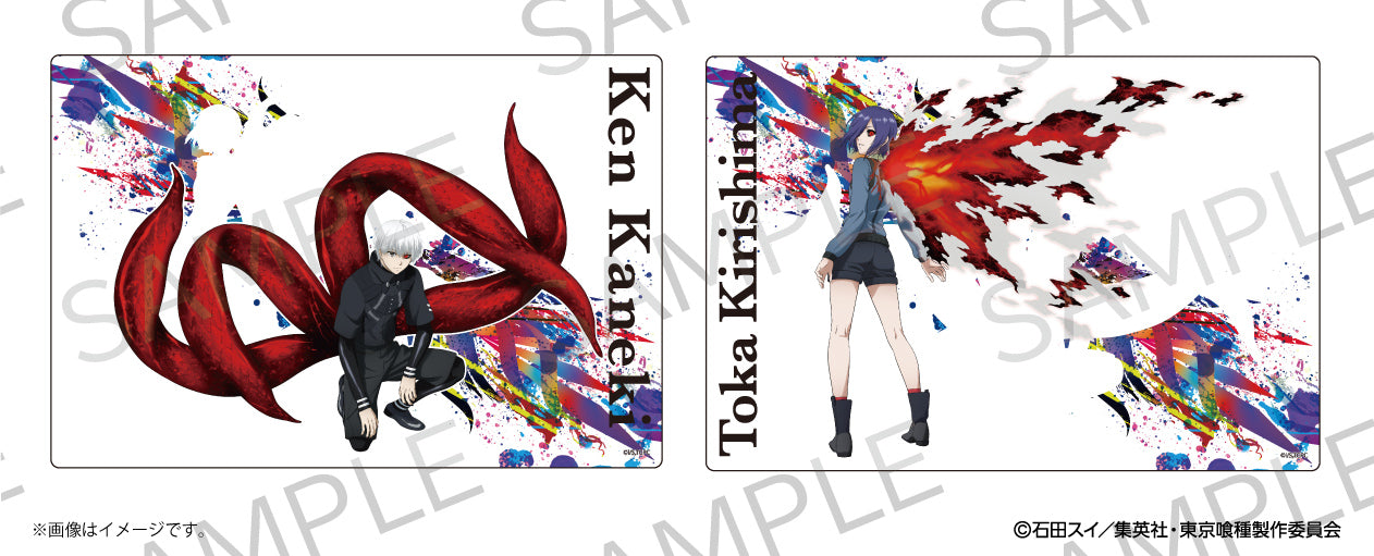 [On sale from 10pm on Tuesday, June 24th] TV anime "Tokyo Ghoul" x KARATZ collaboration new clear postcard set with original illustrations