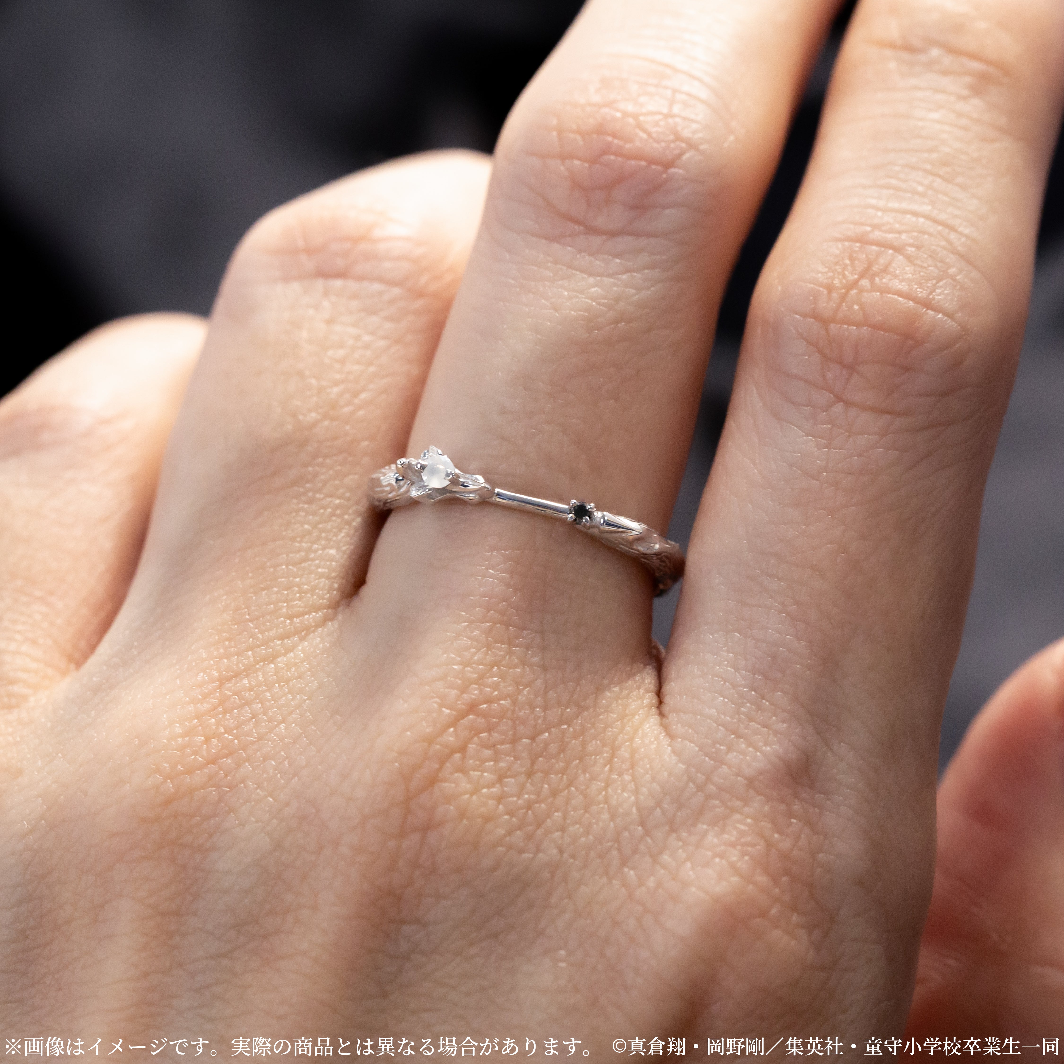 [Sales start at 10:00 PM on Friday, November 21st] New anime "Hell Teacher Nube" x KARATZ collaboration jewelry Tamamo Kyosuke model ring