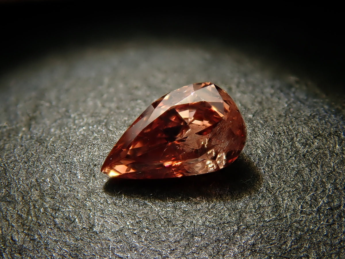 【5/3 22時開賣】粉鑽 0.137克拉裸石 (FANCY DEEP BROWNISH PINK, I-1)