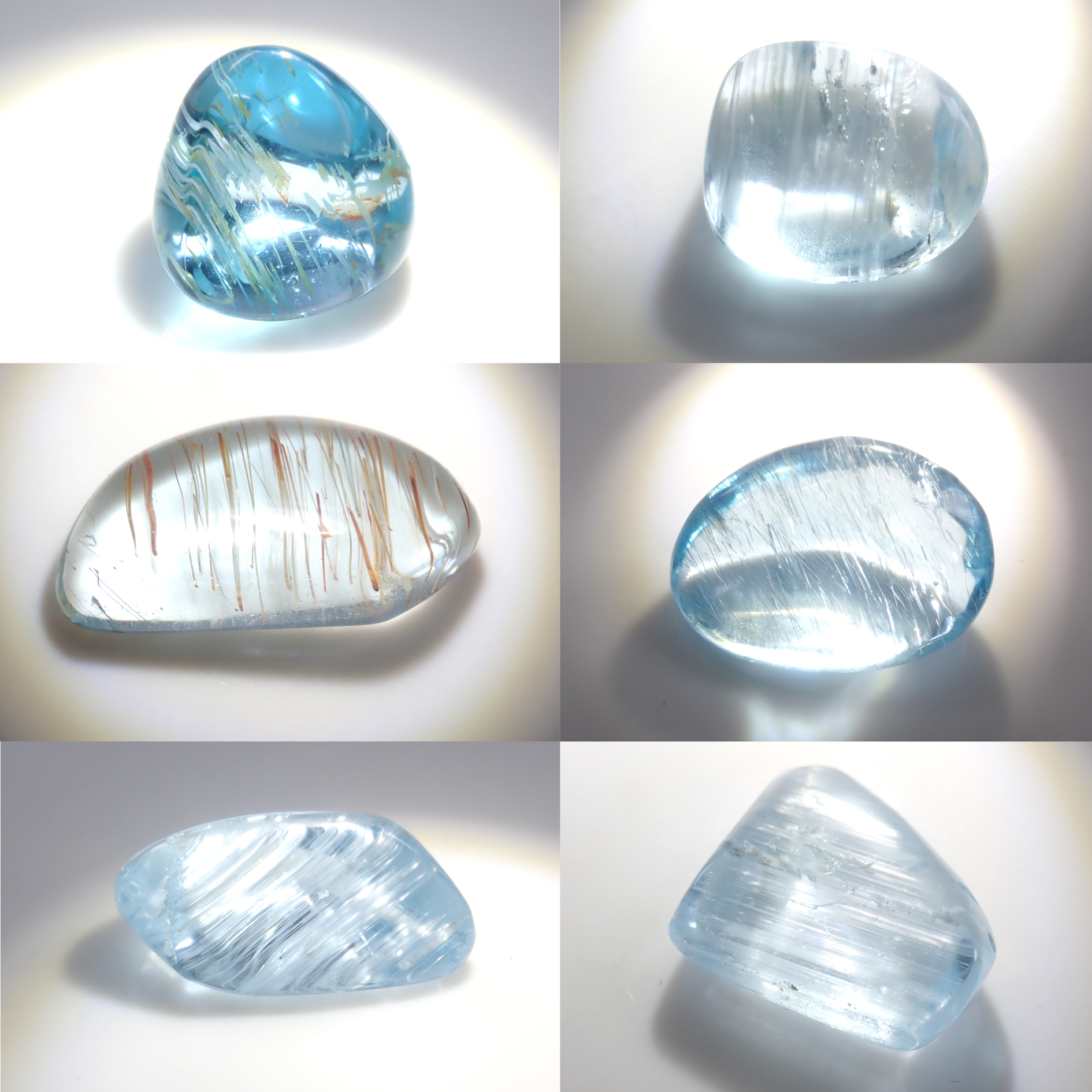 【6/6 22時販売】《限定6石》ニードルインブルートパーズ1石ルース（平均16ct）0《複数購入割引有》