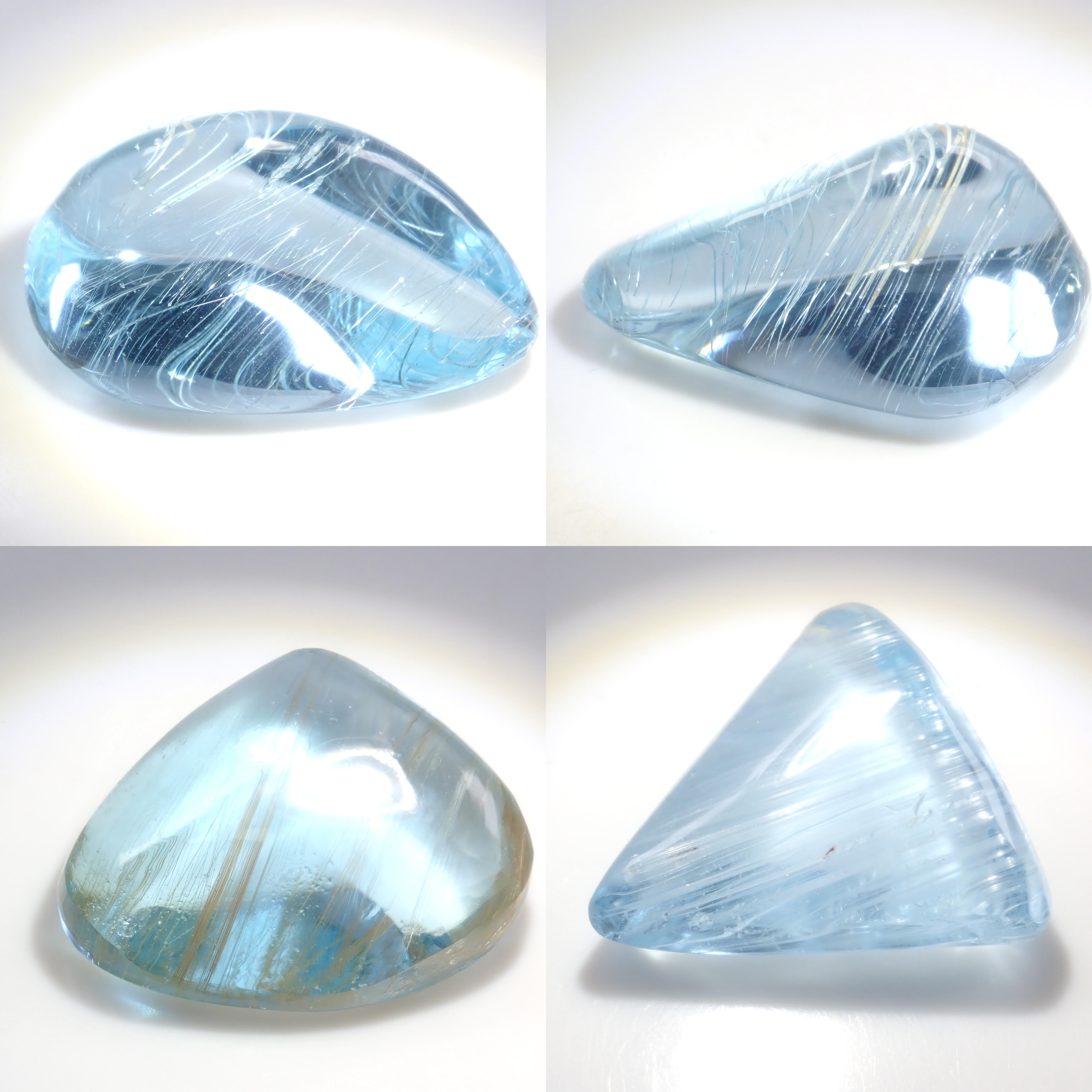 【6/8 22時販売】《限定4石》ニードルインブルートパーズガチャ💎平均45ct《複数購入割引有》