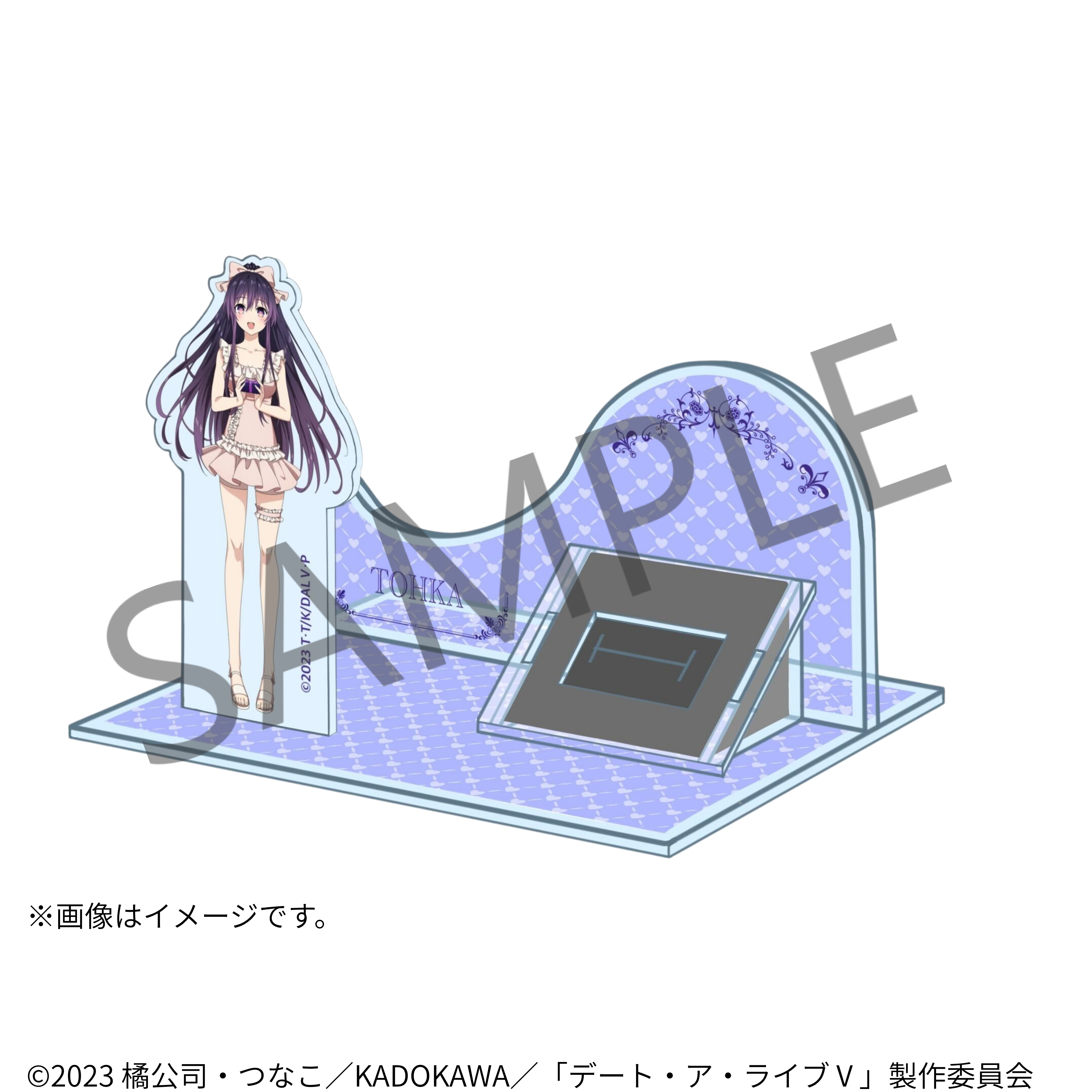 [Sales start at 10 PM on Friday, December 12th] TV anime "Date A Live V" x KARATZ collaboration jewelry acrylic stand (4 types)