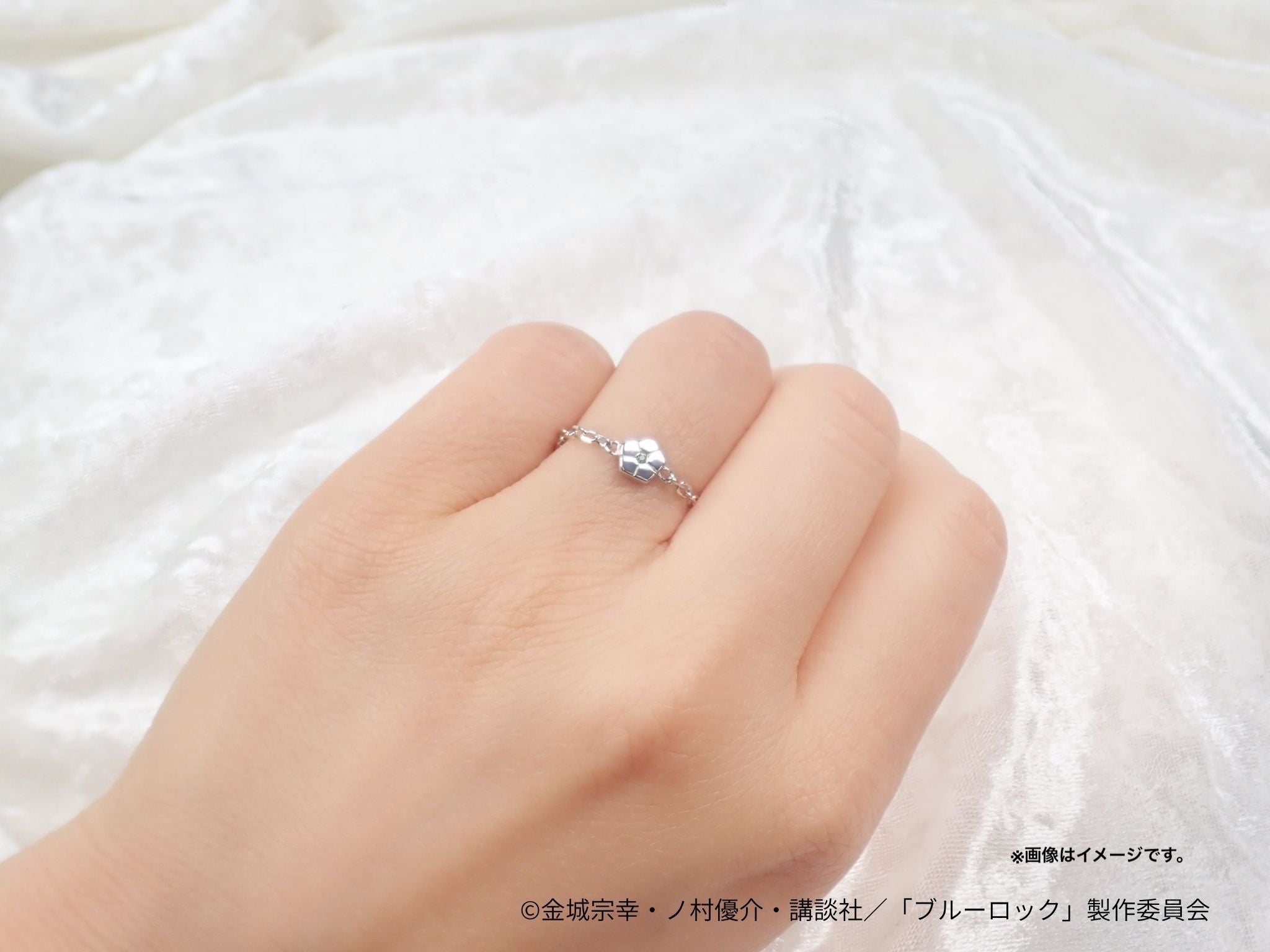 【12/12(金) 22:00販売】TV アニメ『ブルーロック』×KARATZコラボ　レイヤードリング