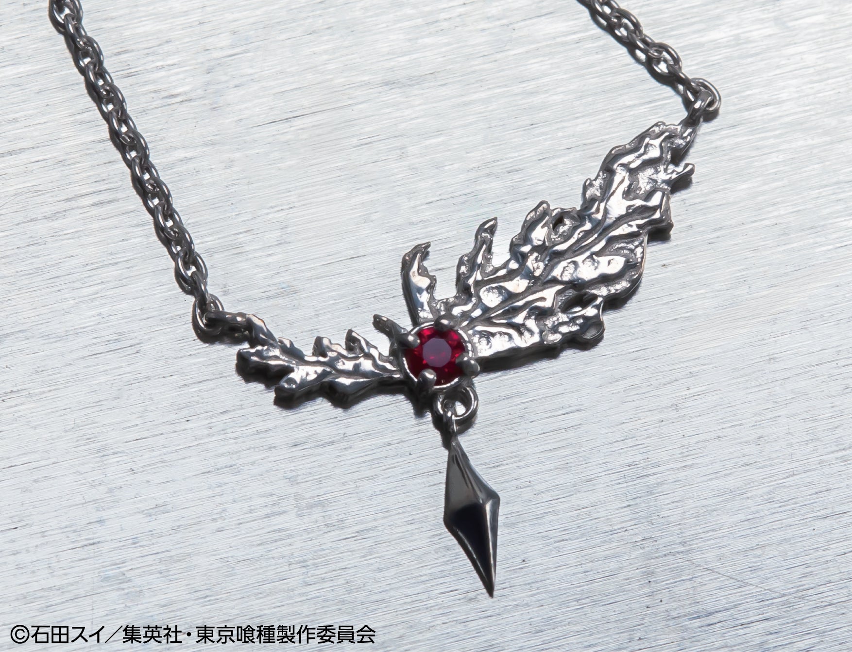 [On sale from 10pm on Tuesday, June 24th] TV anime "Tokyo Ghoul" x KARATZ collaboration Touka Ukaku image necklace