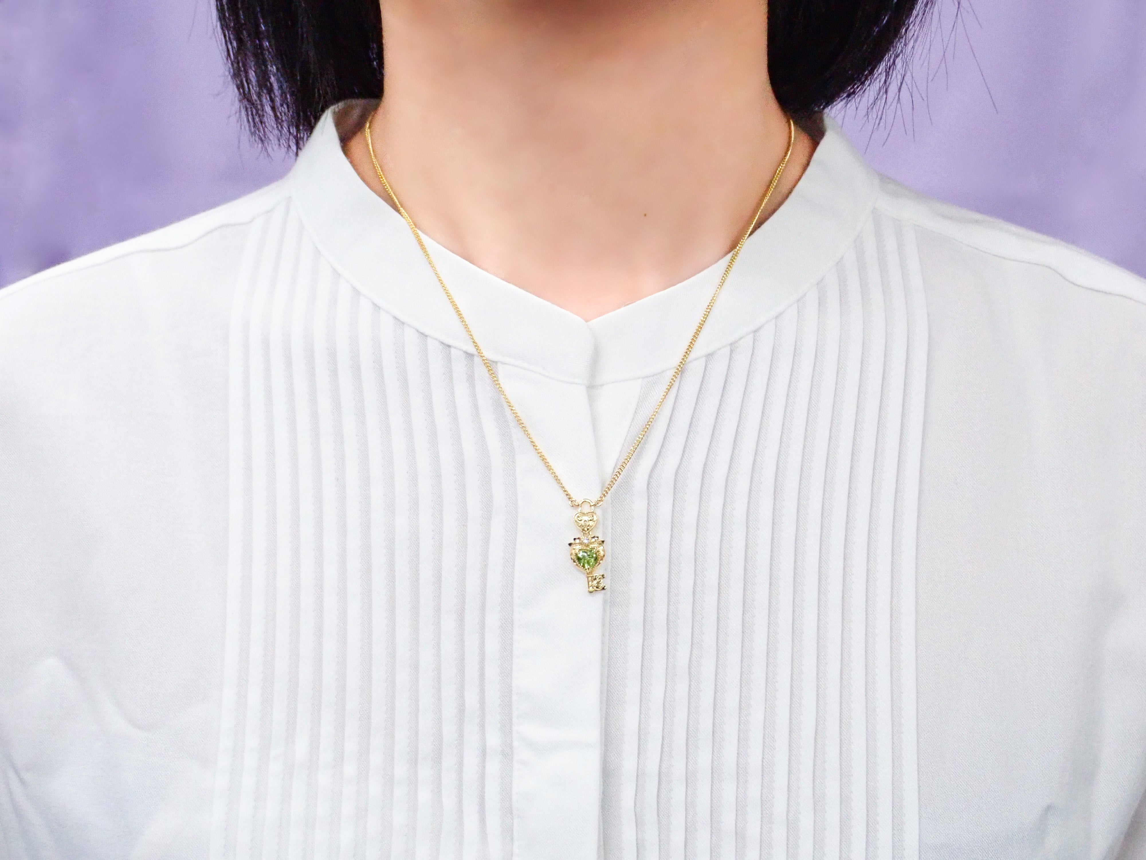 【11/21 22時販売開始】大人のセボンスタージュエリー第3弾  ハートキーロックペンダント シルバーモデル（シルバーカラー/ゴールドカラー） SV925