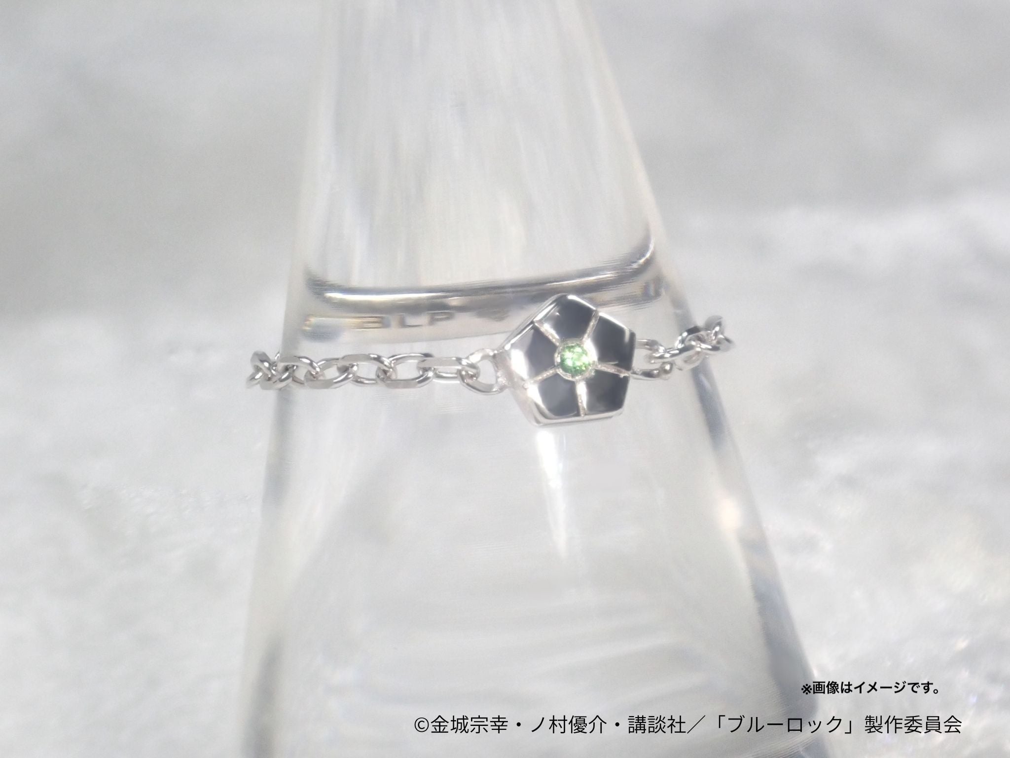 【12/12(金) 22:00販売】TV アニメ『ブルーロック』×KARATZコラボ　レイヤードリング