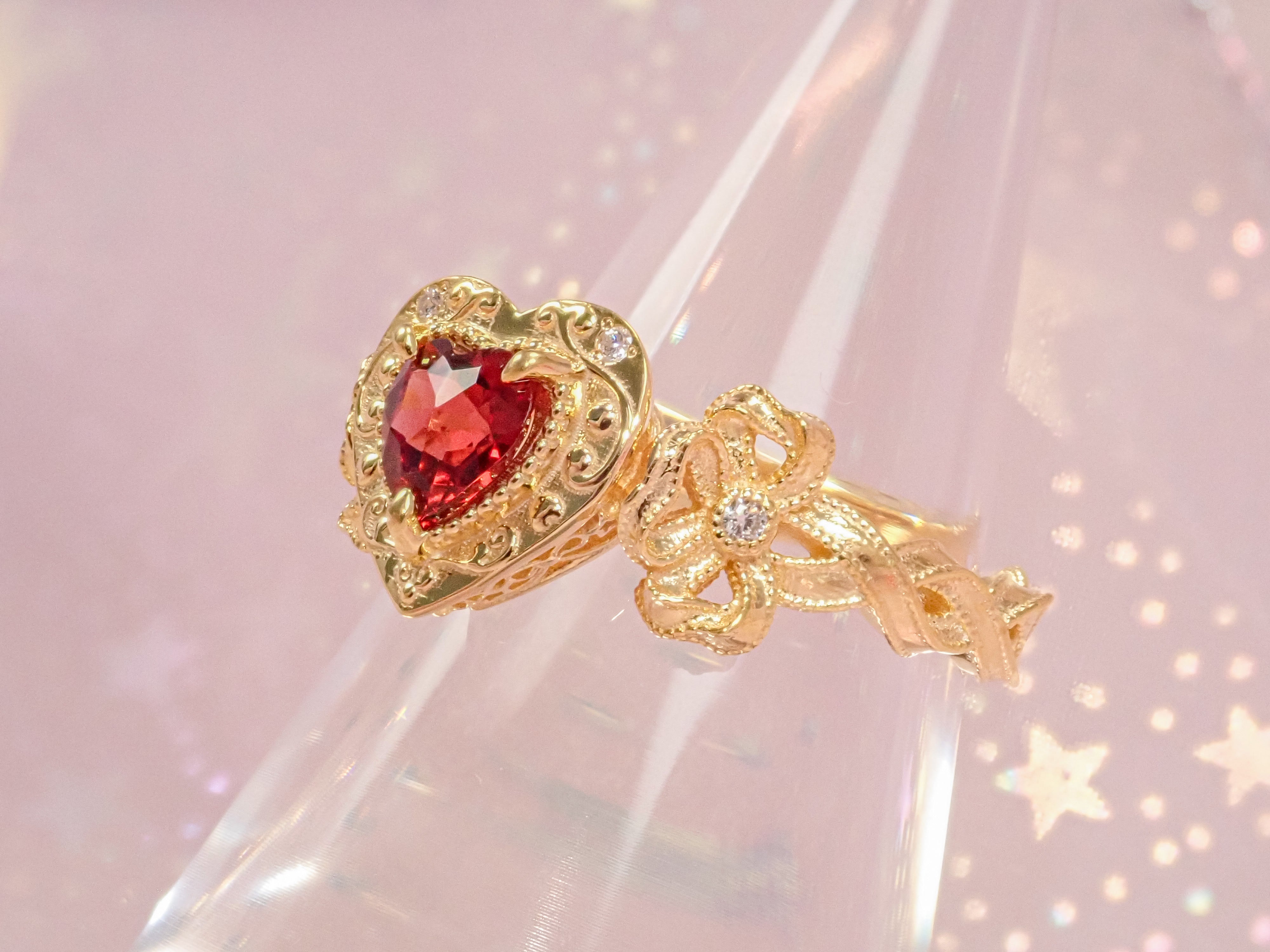 【11/21 22時販売開始】大人のセボンスタージュエリー第3弾　チャーミーパクトリング　シルバーモデル（シルバーカラー/ゴールドカラー） SV925