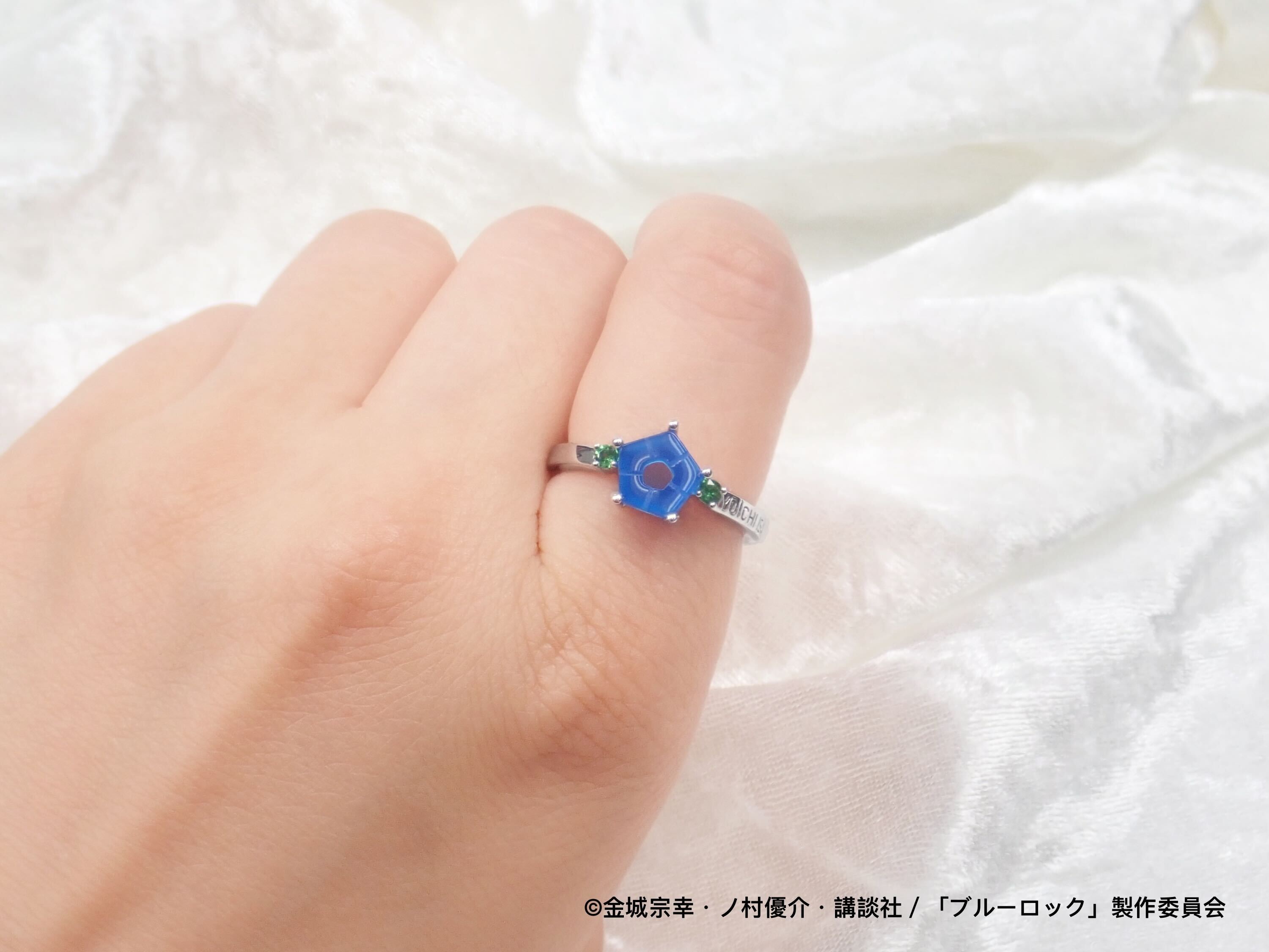 [Sales End on Sunday, August 31st] TV Anime "Blue Lock" x KARATZ Collaboration Mark Ring