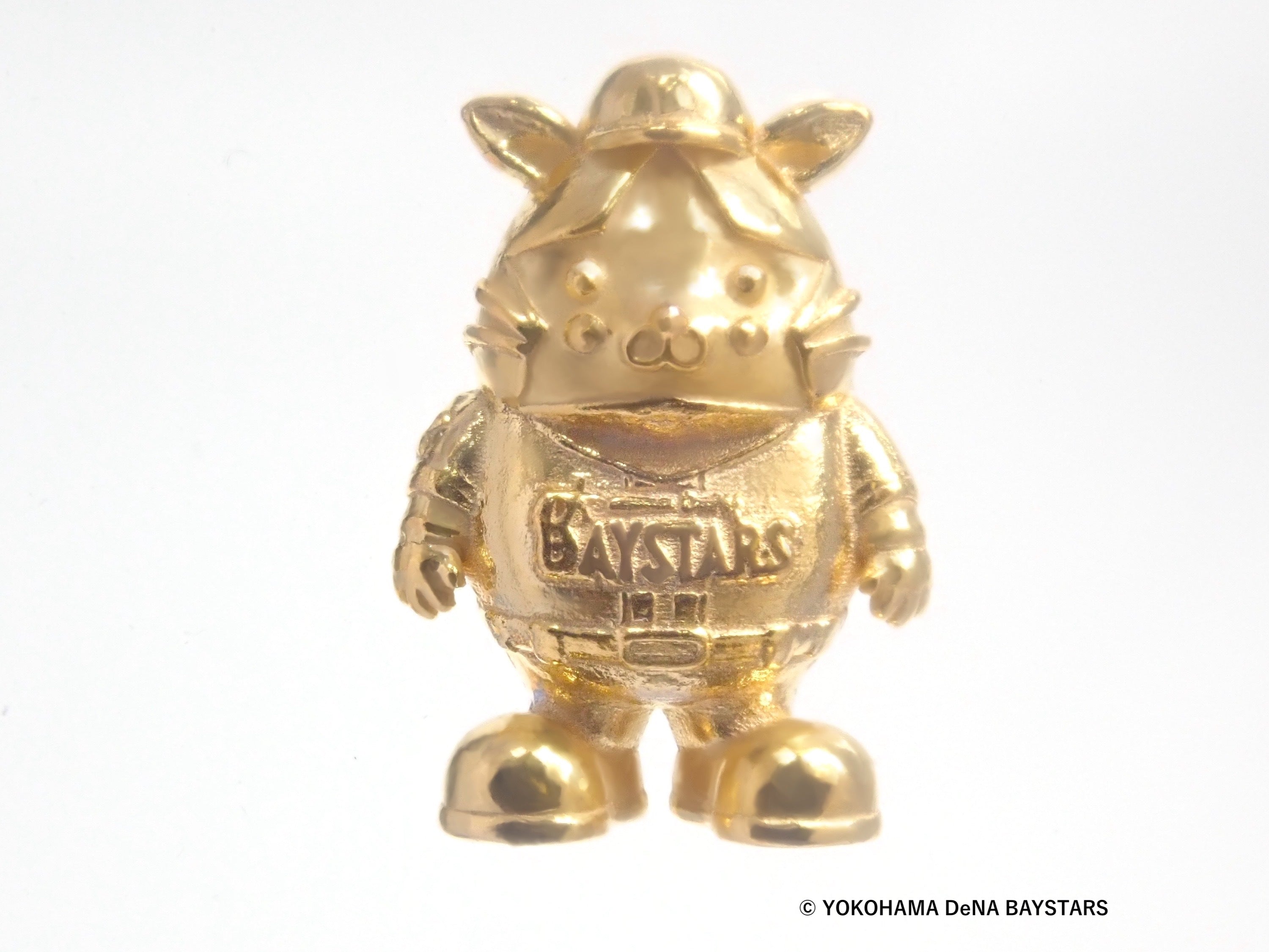 《公式ライセンス商品》横浜DeNAベイスターズ 金のミニフィギュア『DB.スターマン』 ＜各100体限定＞選べるシルバー・K18素材
