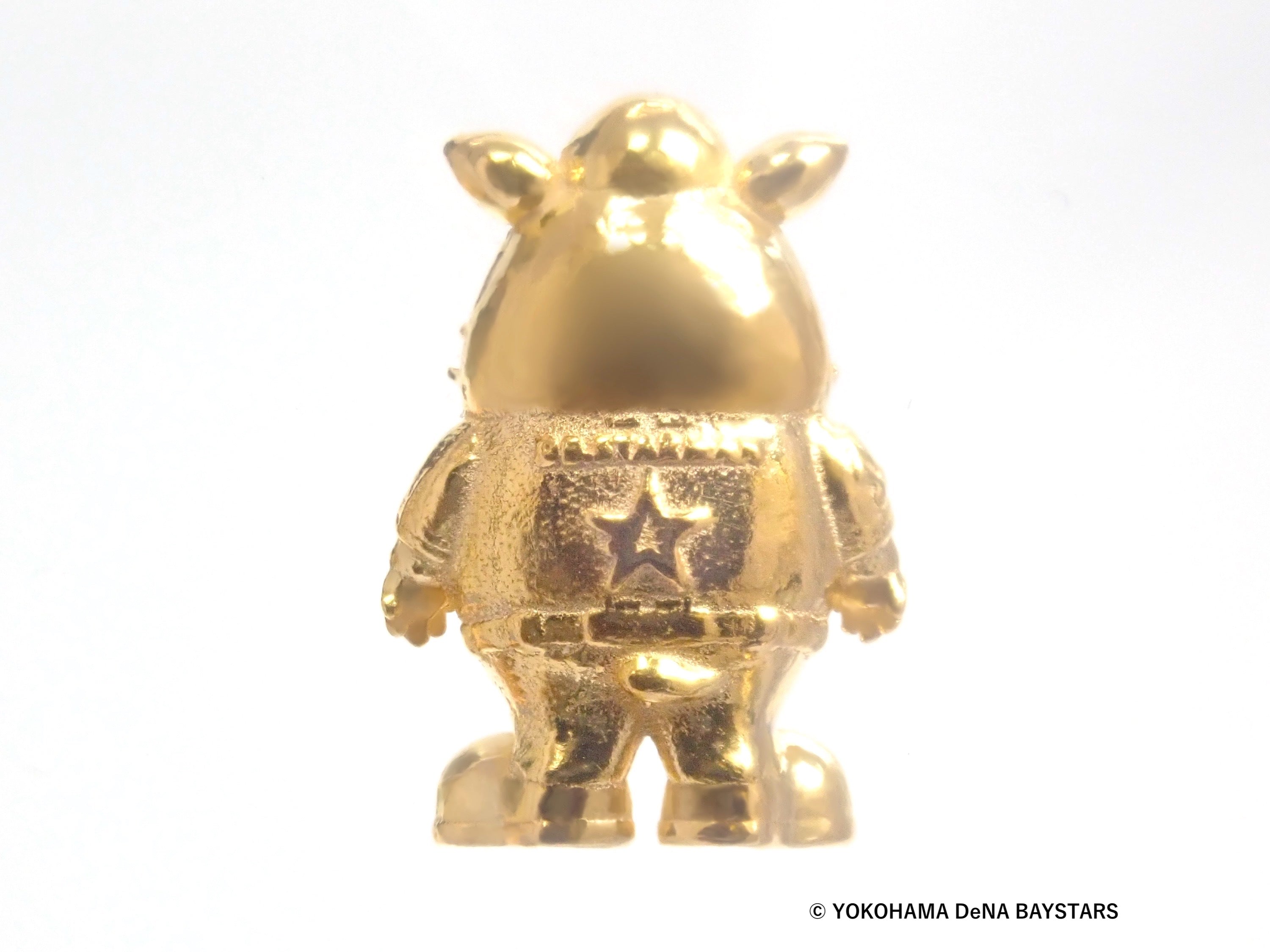 《公式ライセンス商品》横浜DeNAベイスターズ 金のミニフィギュア『DB.スターマン』 ＜各100体限定＞選べるシルバー・K18素材