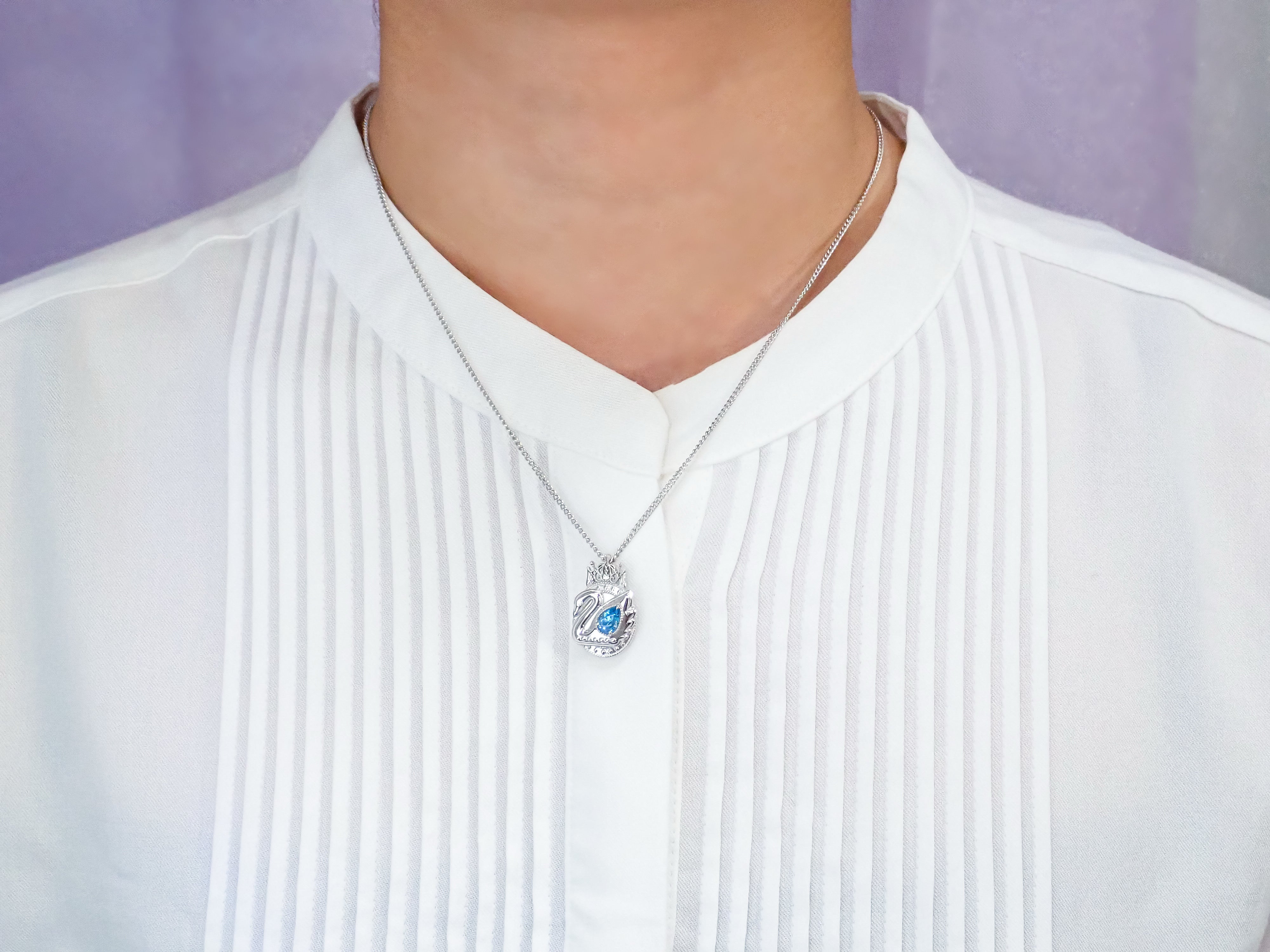 【7/30(木) 12時販売】大人のセボンスター第4弾　「スワンティアラペンダント」プレシャスモデル　 Pt950