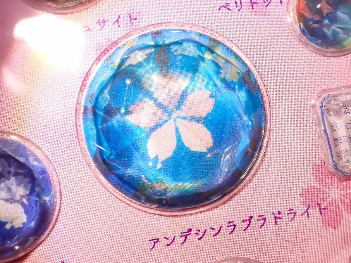 Authentic Gem Encyclopedia 3D Stickers Vol. 1: The Big Five Gems
