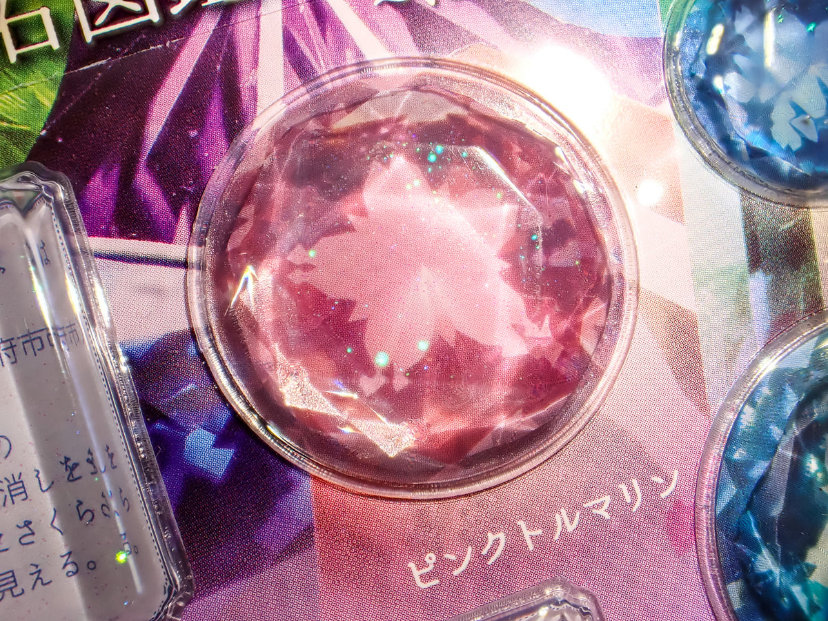 Authentic Gem Encyclopedia 3D Stickers Vol. 1: The Big Five Gems