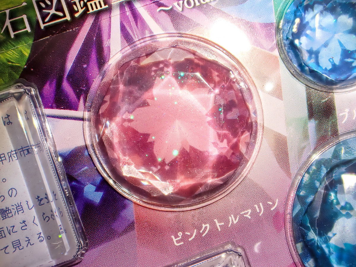Authentic Gem Encyclopedia 3D Stickers Vol. 1: The Big Five Gems