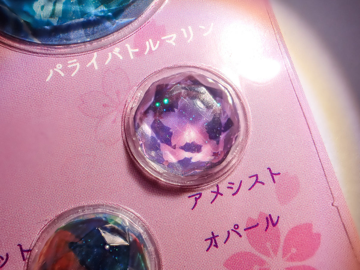 Authentic Gem Encyclopedia 3D Stickers Vol. 1: The Big Five Gems