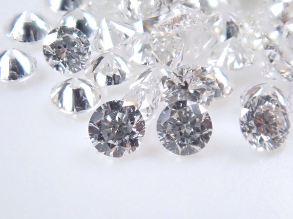 Diamond 2mm (VS class, DG color, round cut, melee diamond 2.0mm) 1 loose stone {Multiple purchase discounts available}