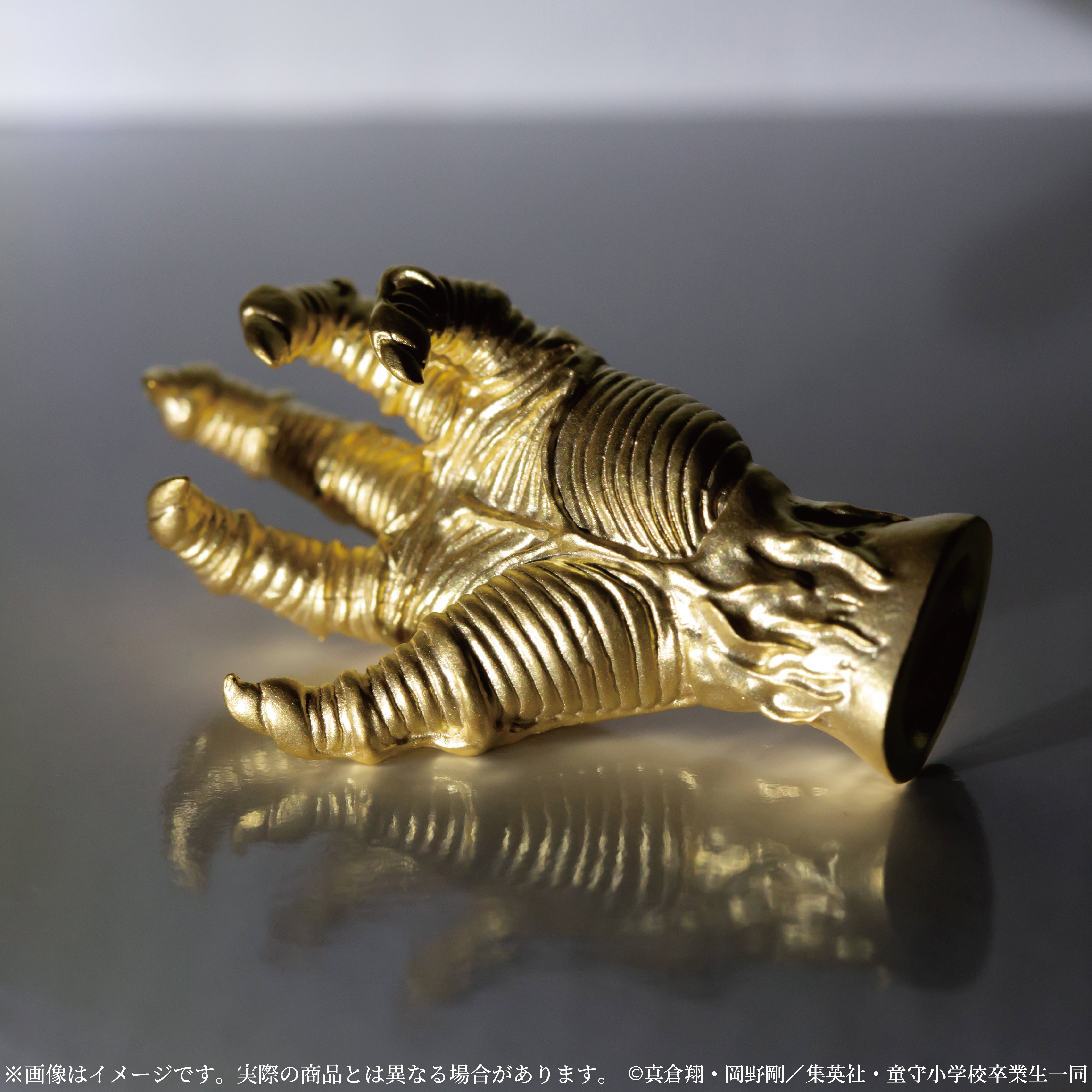 【3/13(金)11時抽選開始】アニメ『地獄先生ぬ～べ～』× 宝石専門店KARATZコラボ　「鬼の手フィギュア」K18モデル《限定1点》