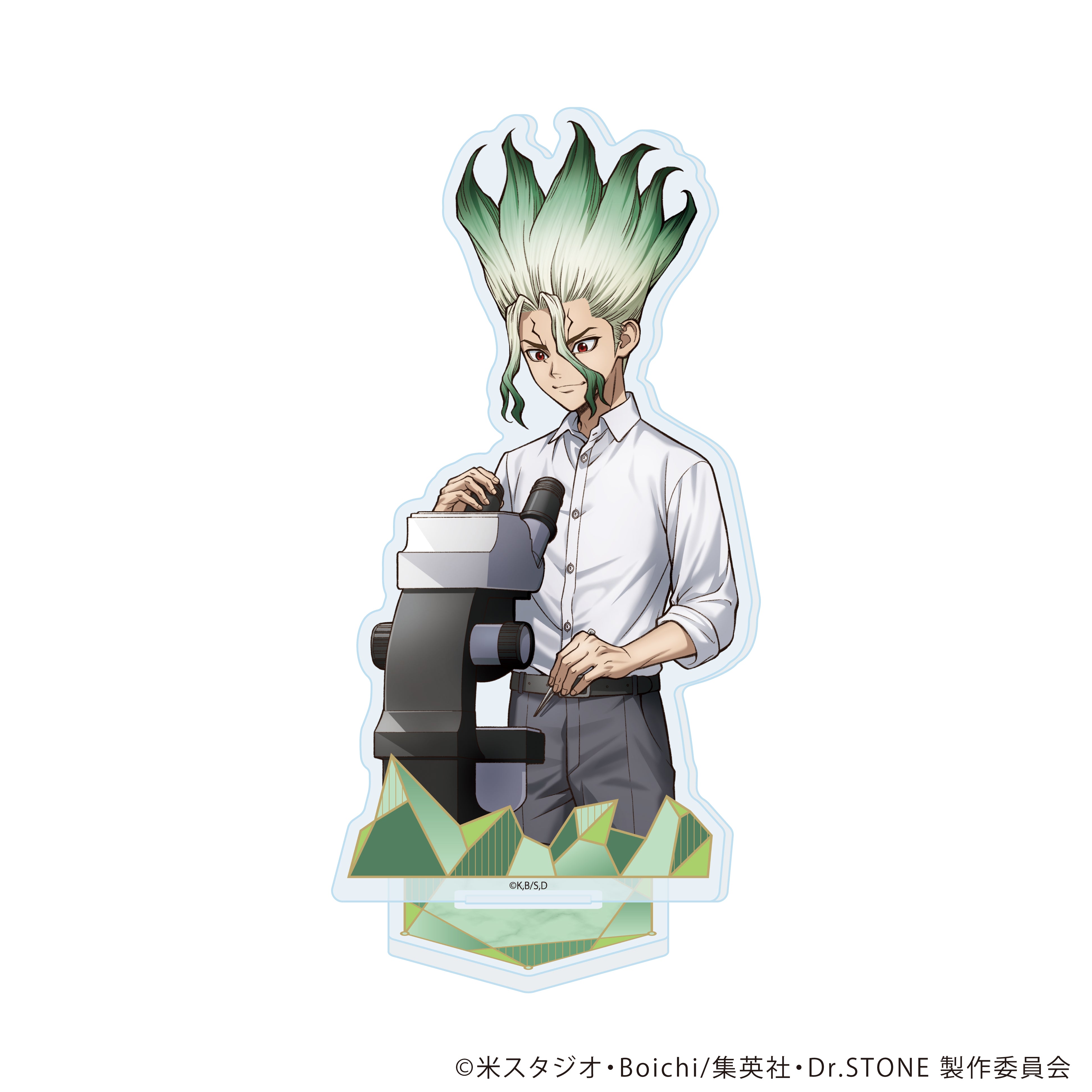 【4/29(三) 22點開賣】電視動畫「Dr.STONE 新石紀」× 珠寶專門店 KARATZ 聯名 壓克力立牌