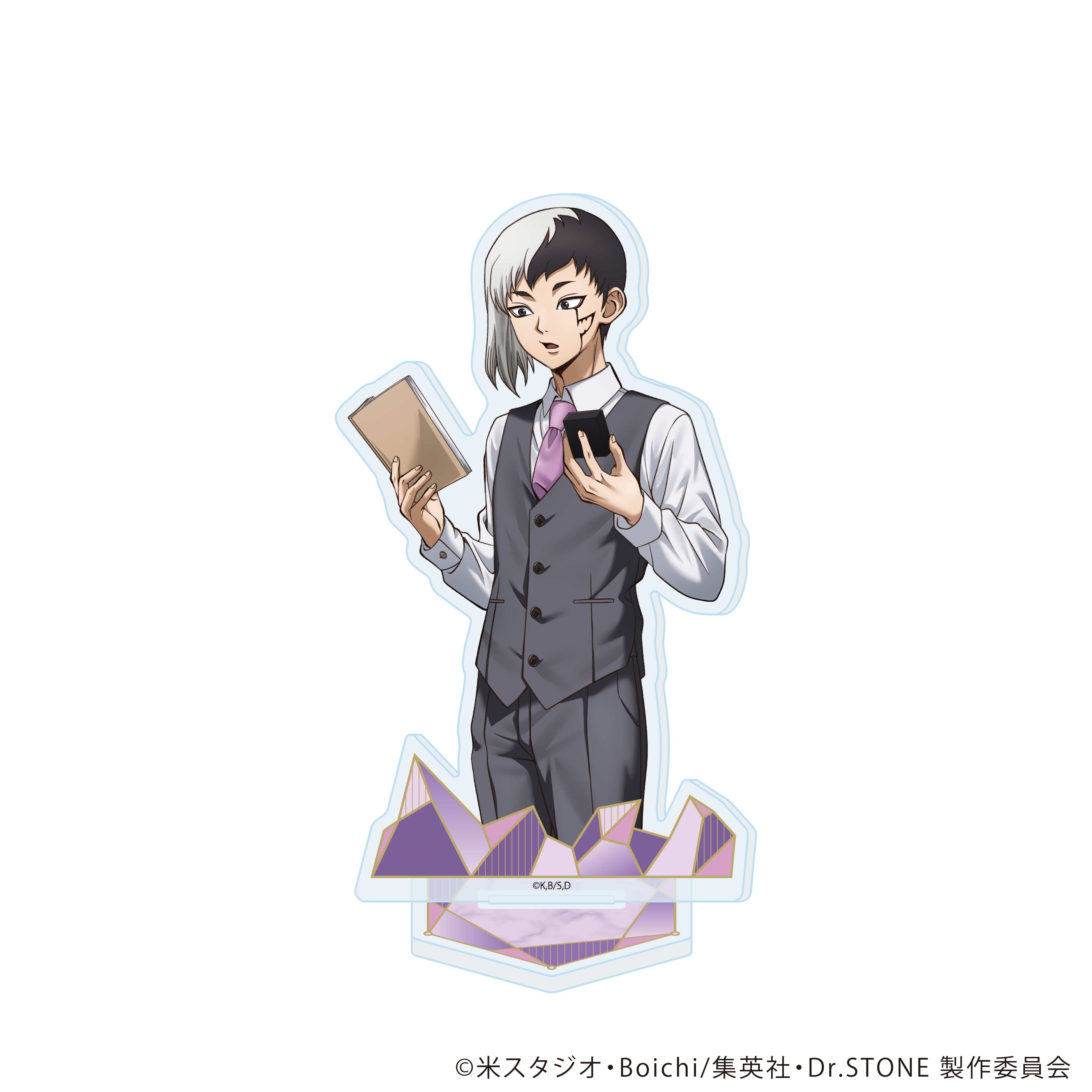 【4/29(三) 22點開賣】電視動畫「Dr.STONE 新石紀」× 珠寶專門店 KARATZ 聯名 壓克力立牌