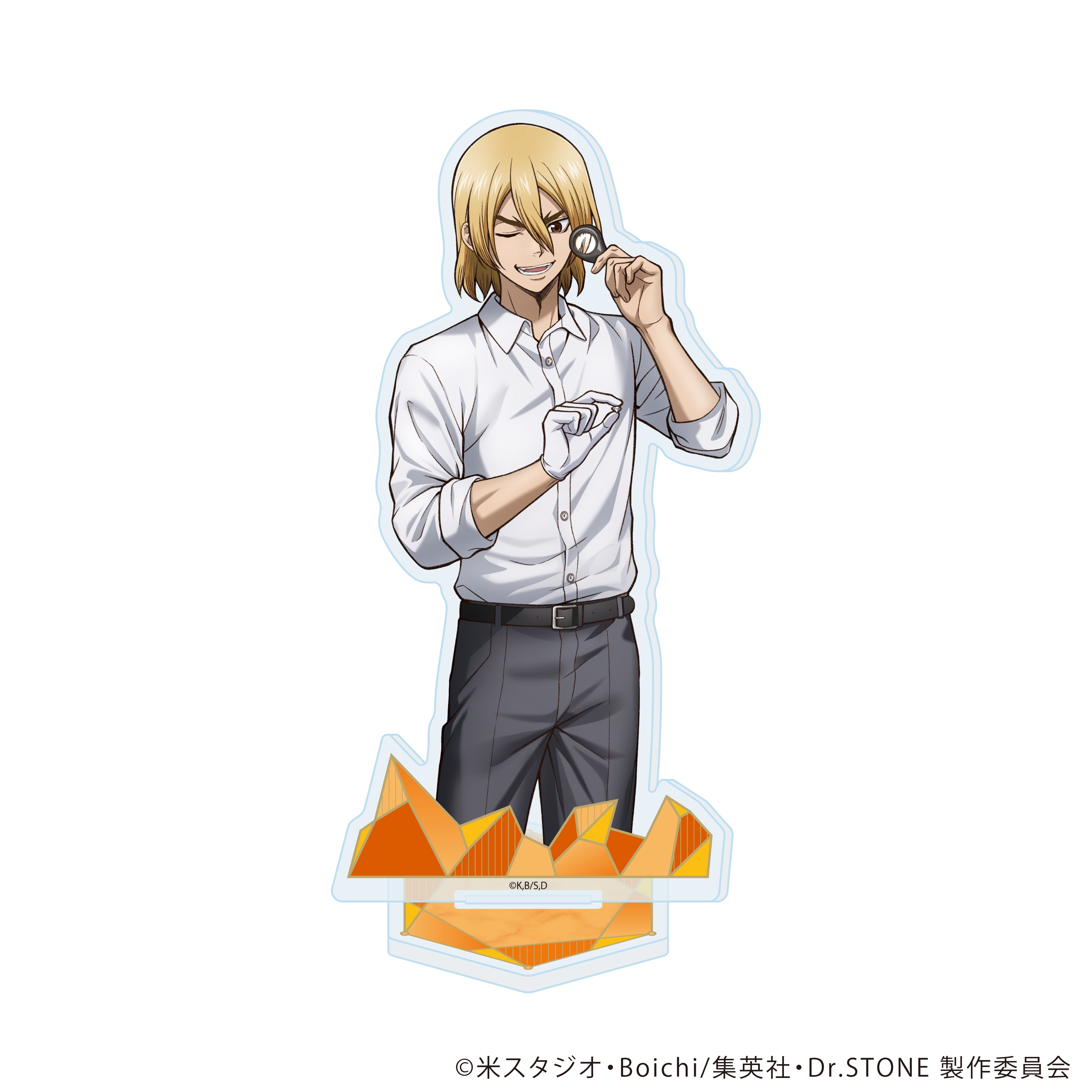 【4/29(三) 22點開賣】電視動畫「Dr.STONE 新石紀」× 珠寶專門店 KARATZ 聯名 壓克力立牌