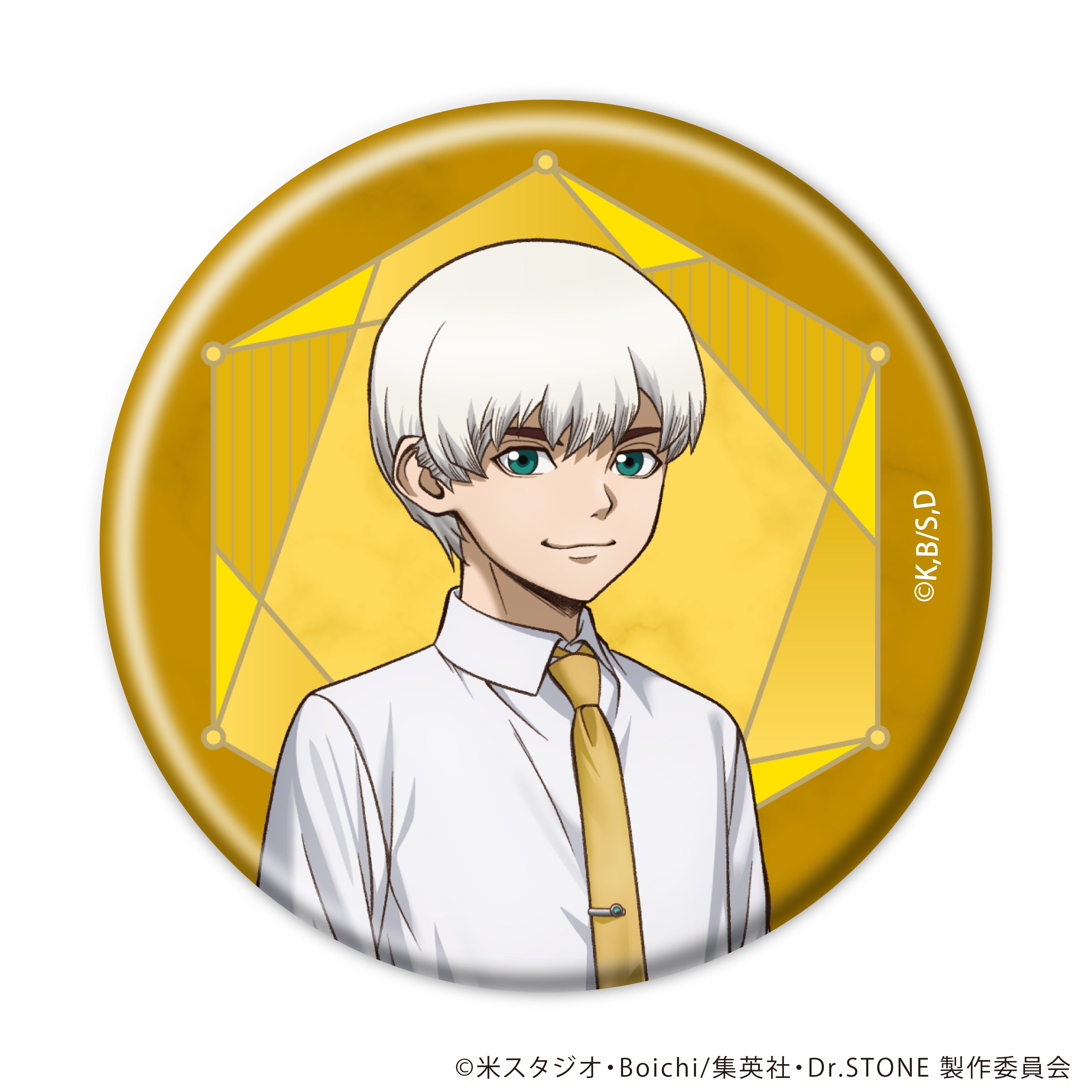 【4/29(三) 22點開賣】TV動畫「Dr.STONE 新石紀」× 珠寶專門店KARATZ 合作款 徽章