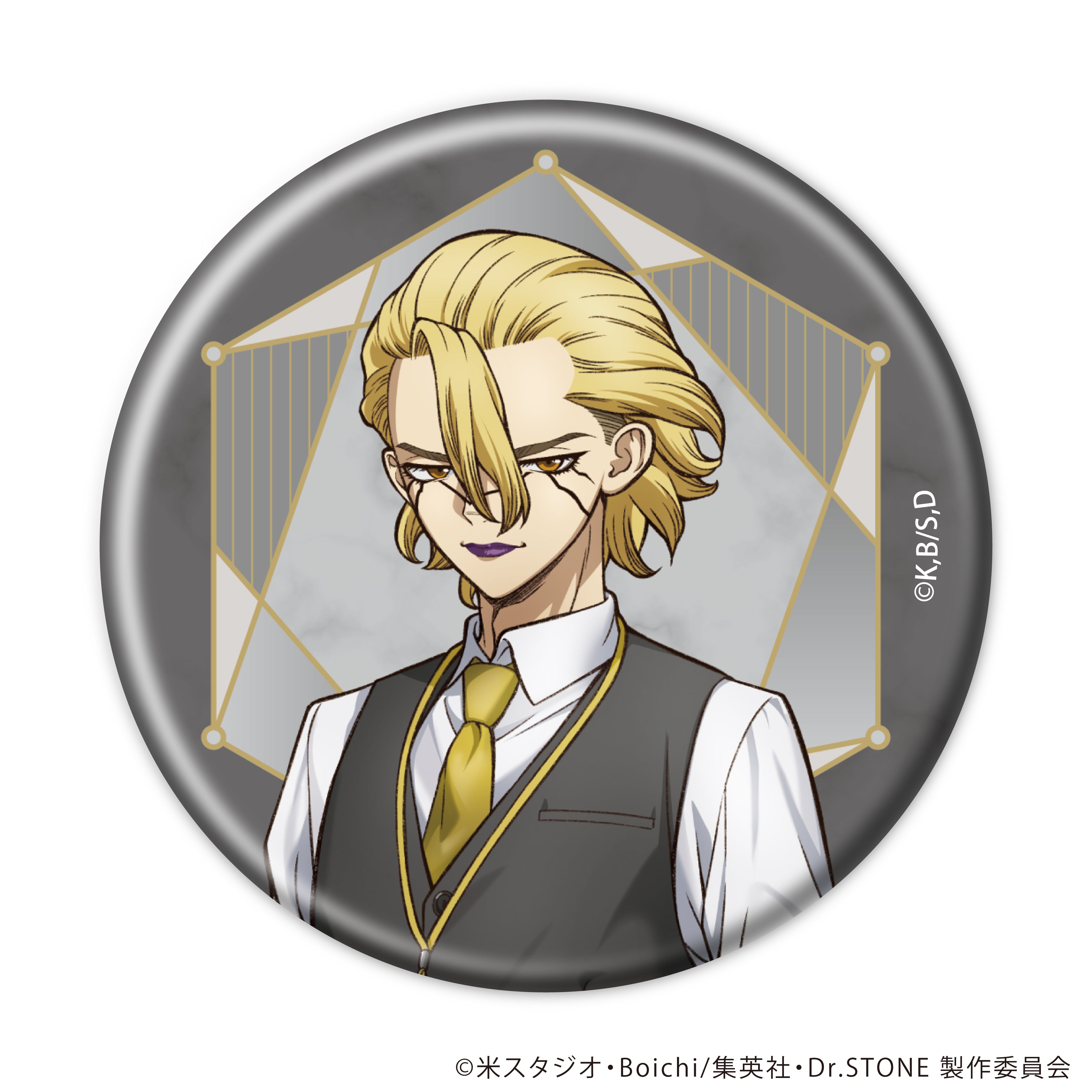 【4/29(三) 22點開賣】TV動畫「Dr.STONE 新石紀」× 珠寶專門店KARATZ 合作款 徽章