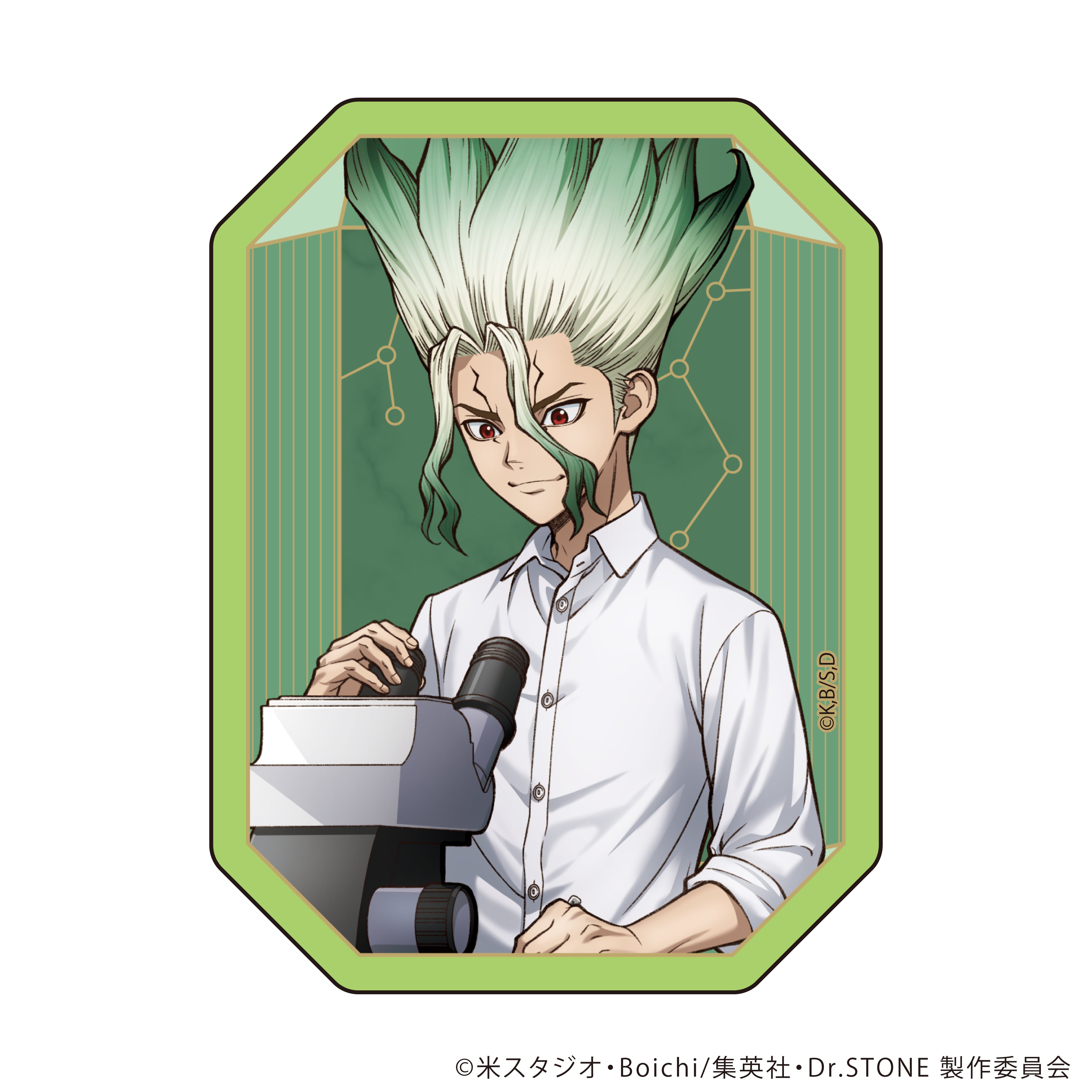 【4/29（三）22點開賣】TV動畫「Dr.STONE 新石紀」× 珠寶專門店KARATZ 合作款 貼紙