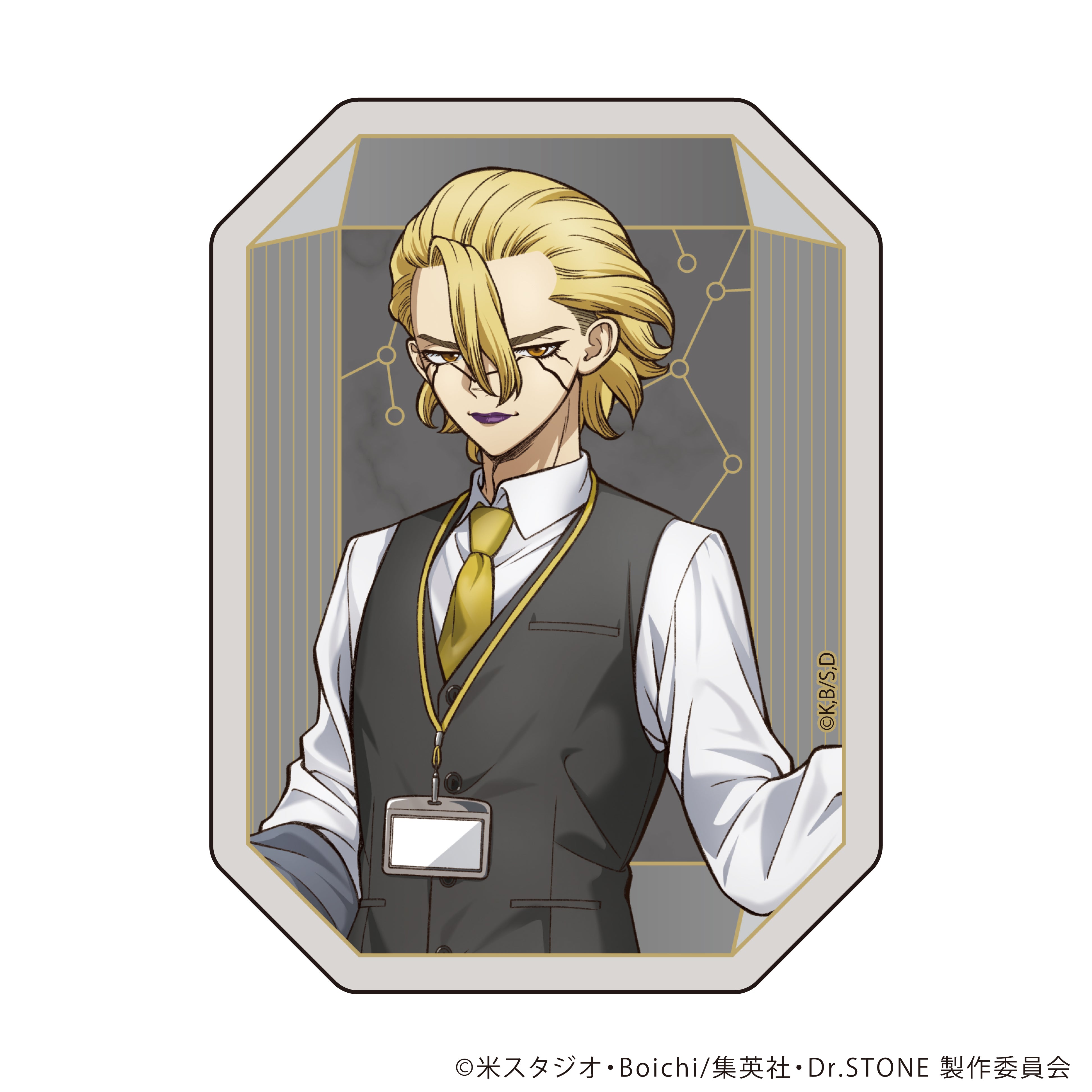 【4/29（三）22點開賣】TV動畫「Dr.STONE 新石紀」× 珠寶專門店KARATZ 合作款 貼紙