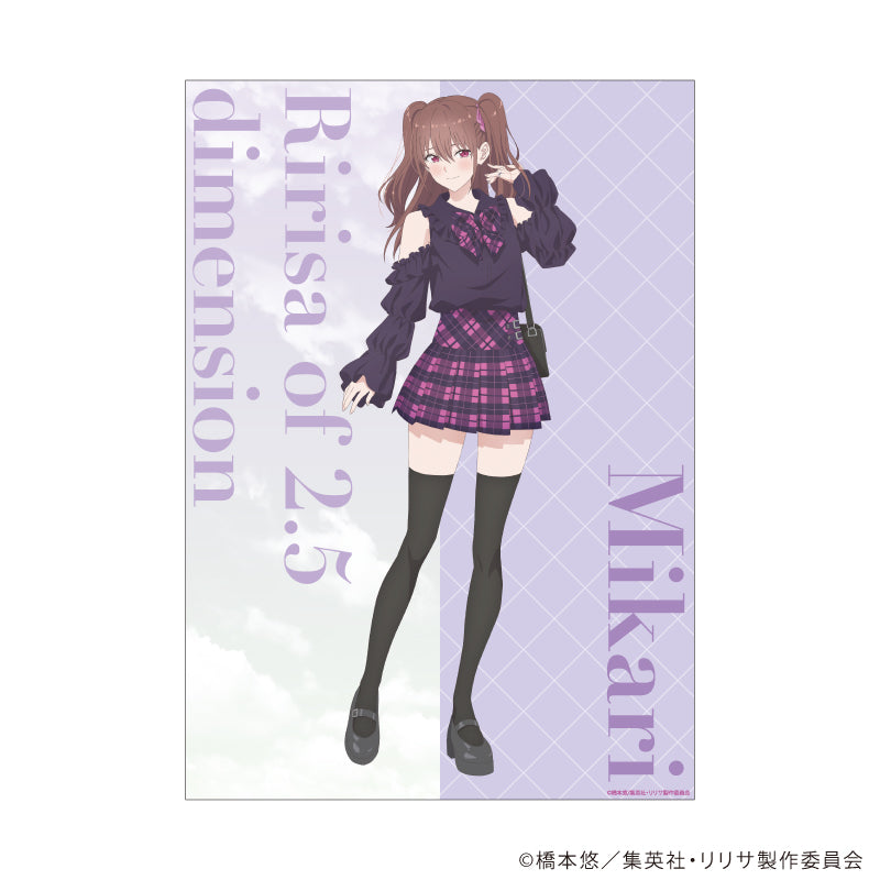 【3/19 22時販売】TVアニメ「2.5次元の誘惑」× 宝石専門店KARATZ コラボ　クリアポスター