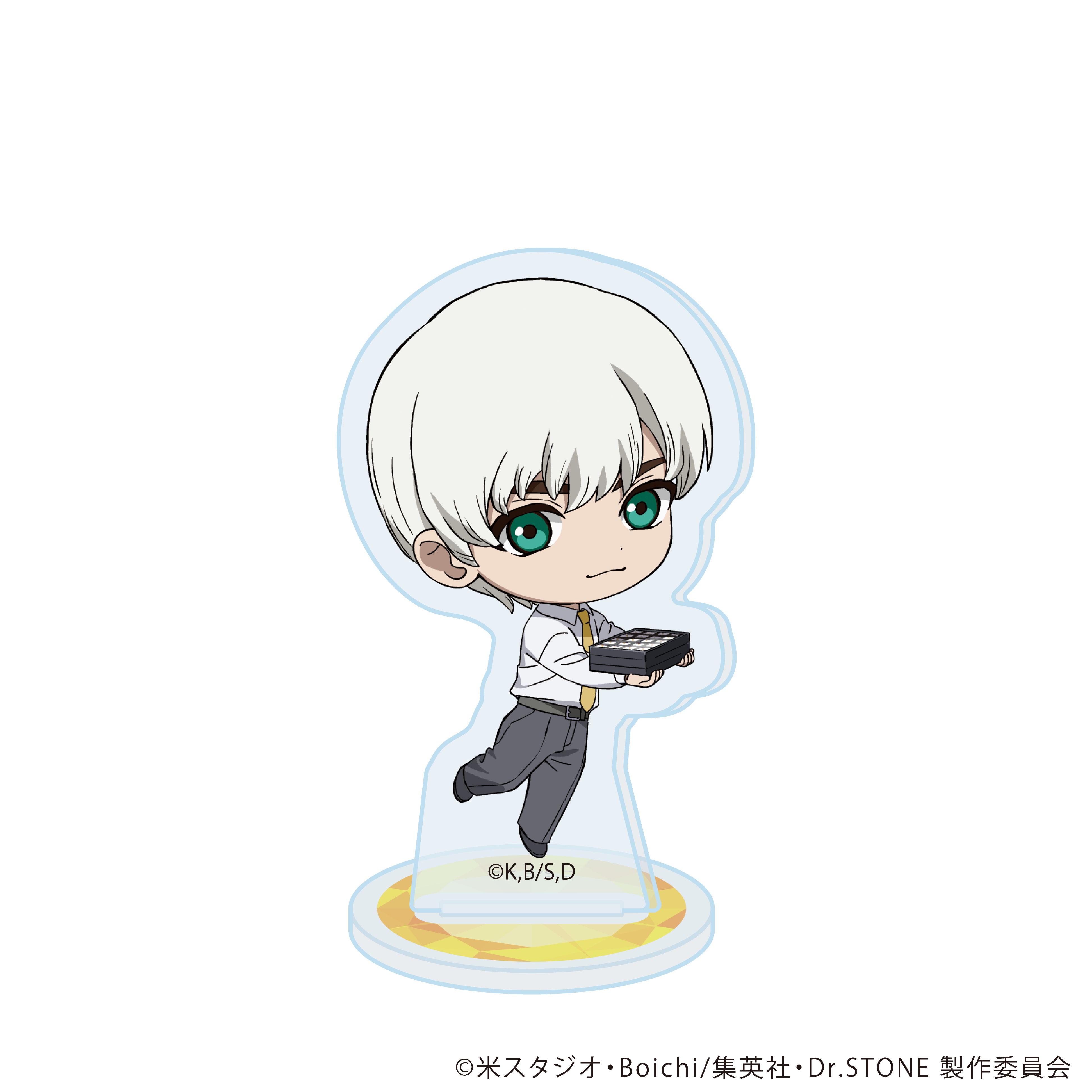 【4/29(三) 22點開賣】TV動畫「Dr.STONE 新石紀」× 珠寶專賣店KARATZ 聯名Q版人物壓克力立牌