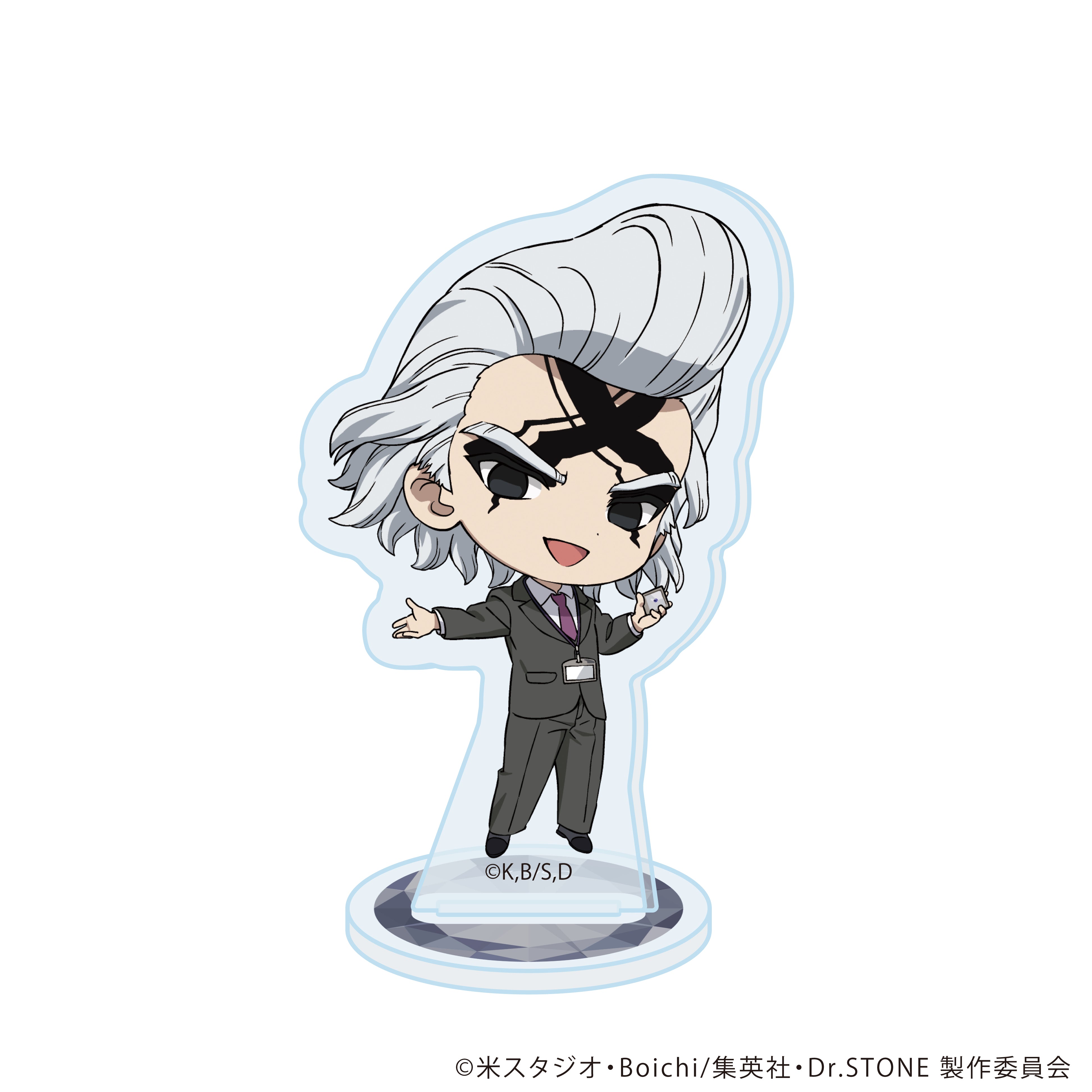 【4/29(三) 22點開賣】TV動畫「Dr.STONE 新石紀」× 珠寶專賣店KARATZ 聯名Q版人物壓克力立牌