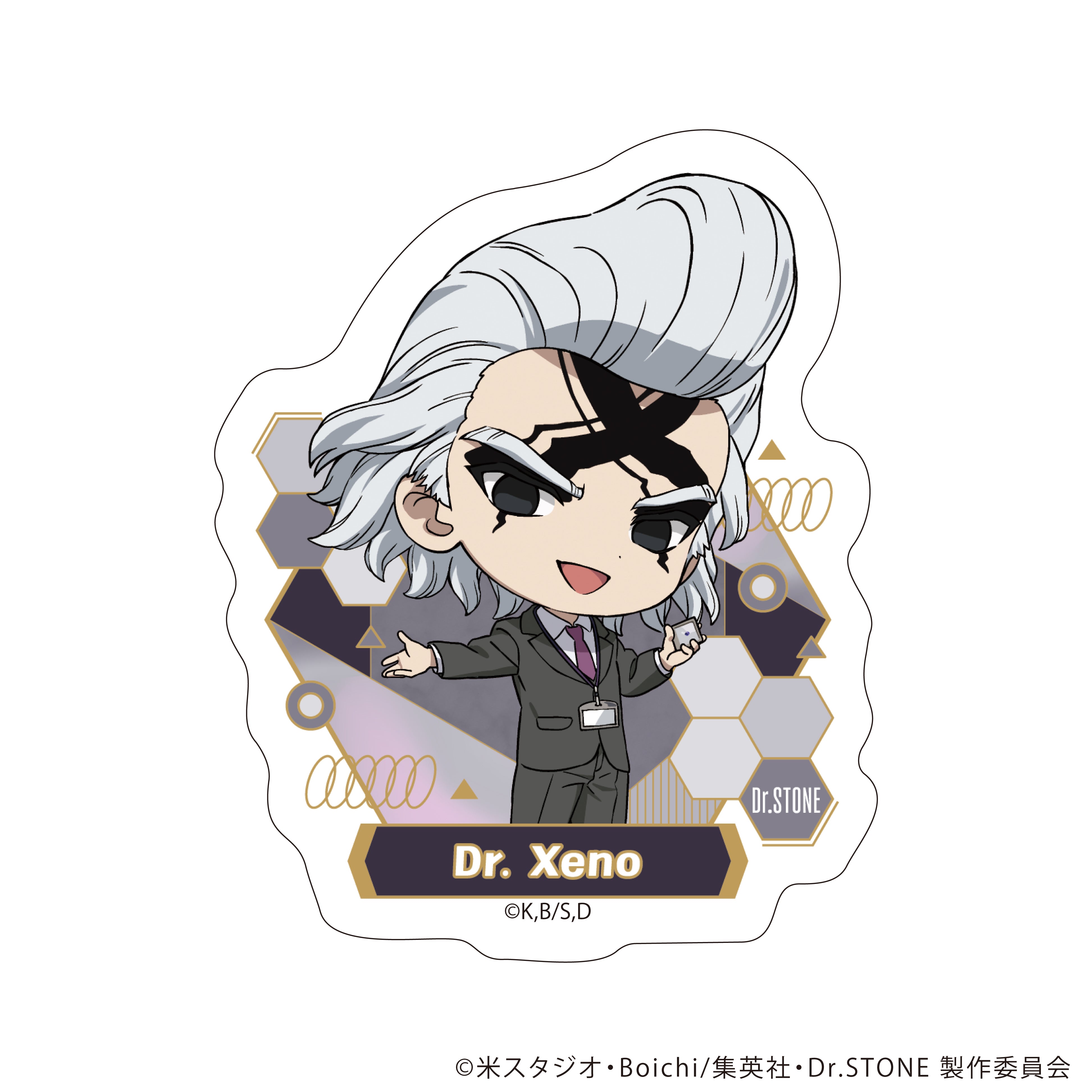 【4/29(三) 22點開賣】TV動畫《Dr.STONE 新石紀》×珠寶專賣店KARATZ合作迷你角色貼紙
