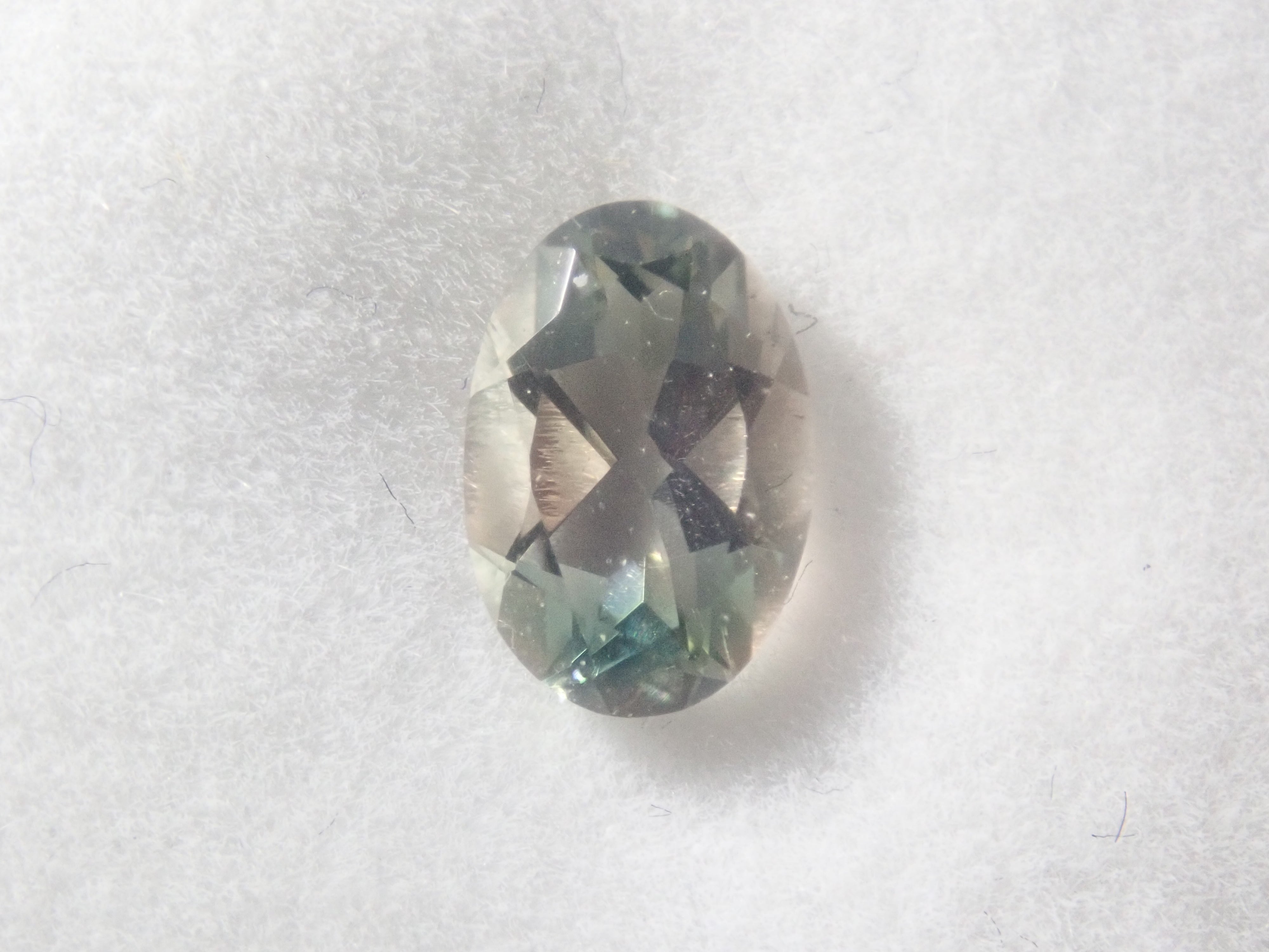 [Limited to 24 stones] Oregon Sunstone from America with beautiful Schiller (Oval cut, 5 x 7mm) [Multiple purchase discount available]