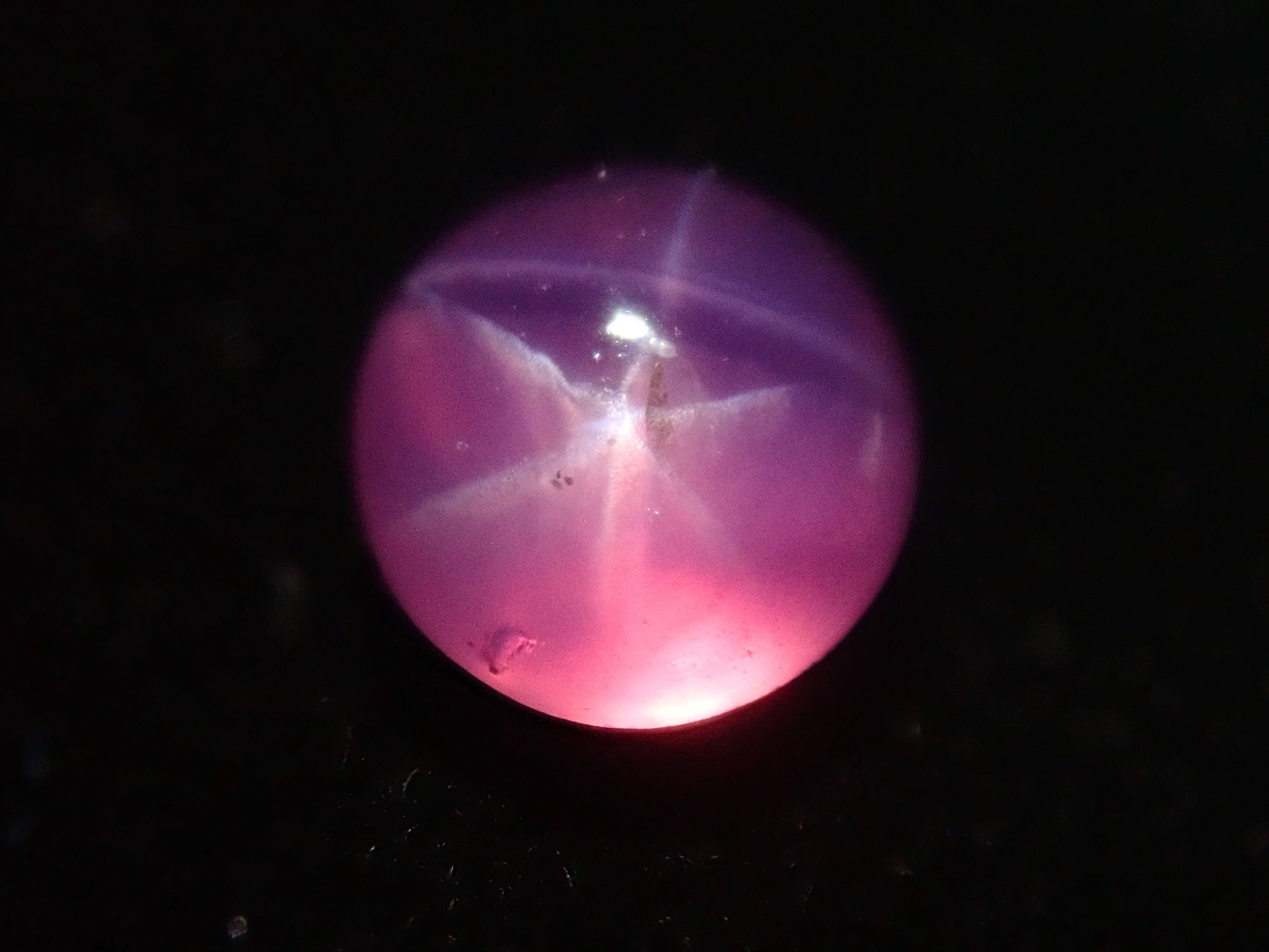 [On Sale at 10 PM on January 20th] Sri Lankan Star Ruby 5.0mm/1.062ct Loose Stone with Certificate of Authenticity