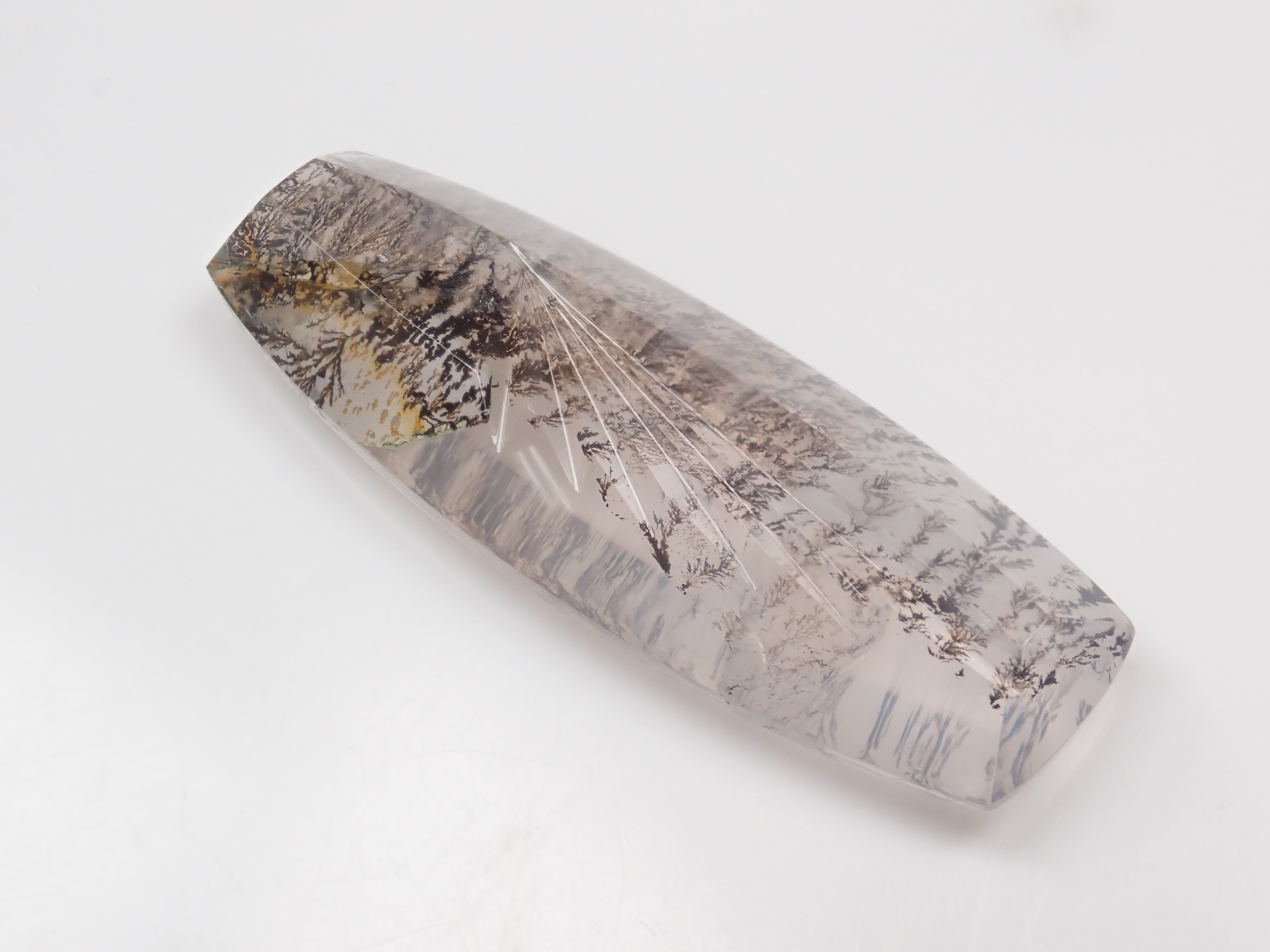 【9/7 22時販売】《限定10石》甲州貴石切子「箒」plusthree45ctを含むデンドリティッククォーツガチャ1石(おまけコッパールチルインクォーツ1石付き)《複数購入割引有》　