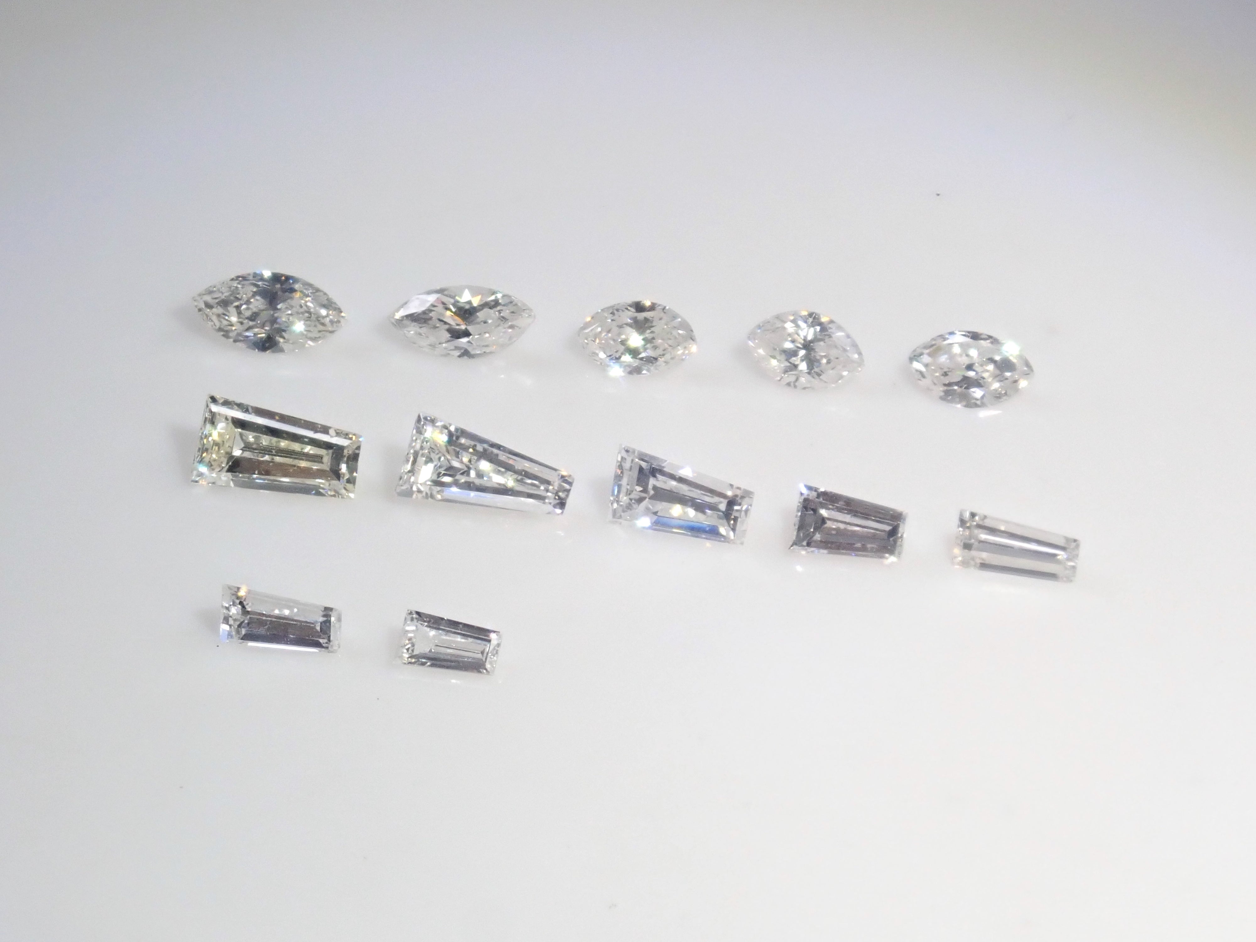 {7th Anniversary Special}💎 [On sale from 10pm on 12/7] 1 irregular diamond (VS class equivalent, max 0.12ct) {Multiple purchase discounts available}