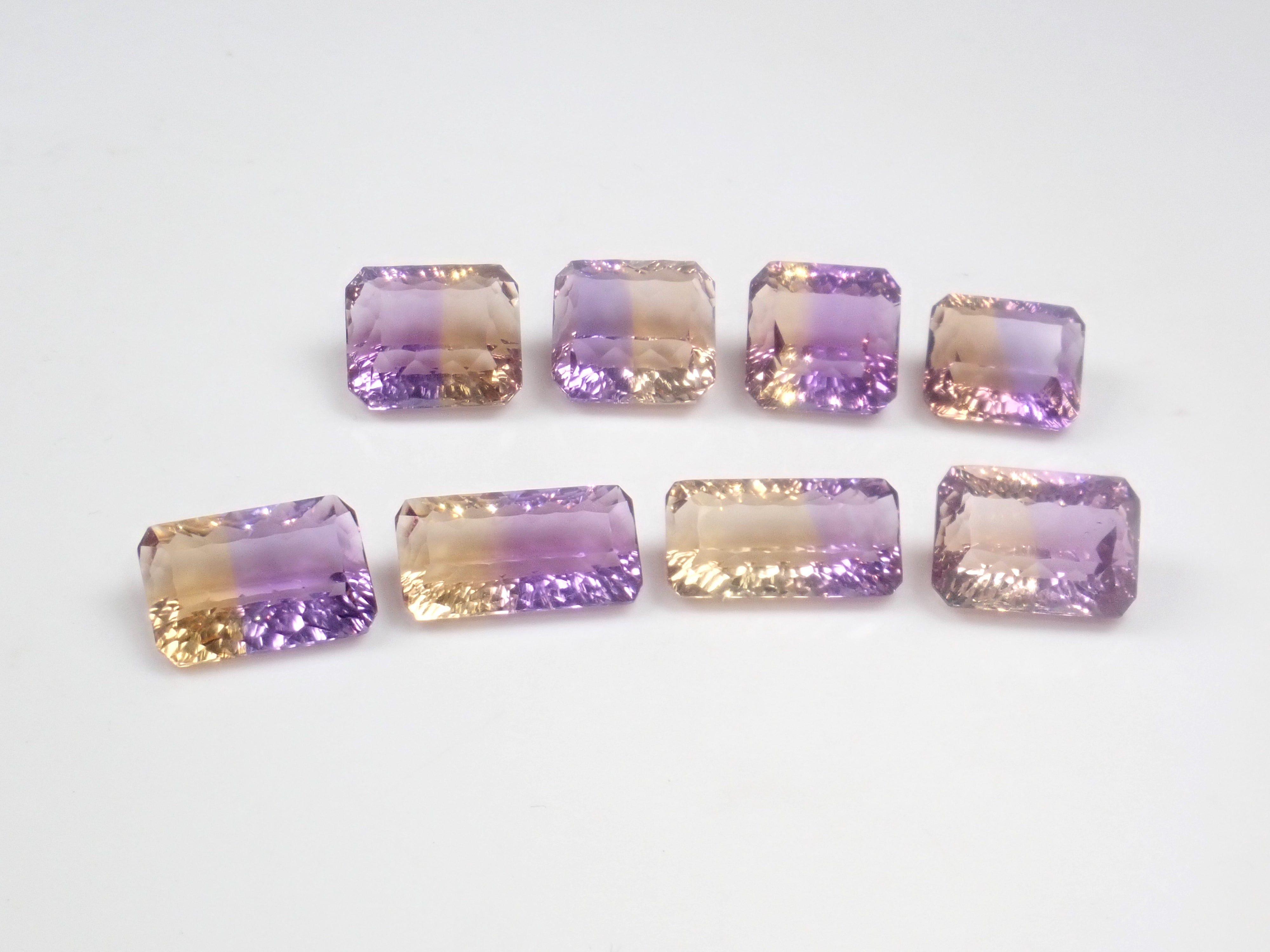 [On sale at 22:00 on 6/20] {Limited to 8 stones} 1 Brazilian ametrine loose stone (concave cut, average 7ct) {Multiple purchase discounts available}