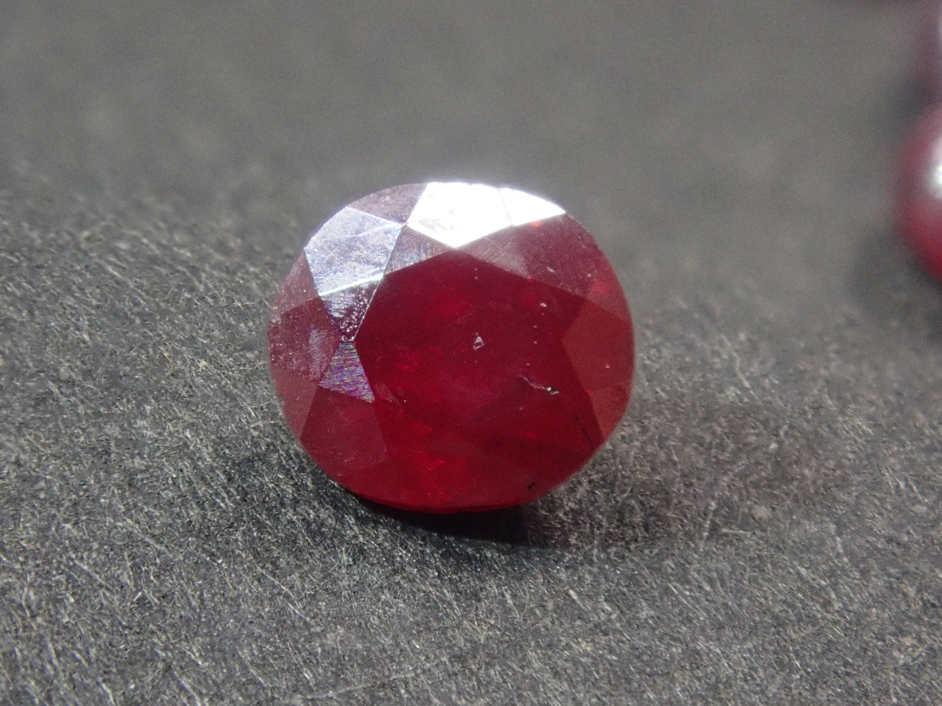 【10/12 22時販売】《限定11石》辰砂ガチャ💎ファセットカット2石含む中国産シンシャ・辰砂1石ルース（全石鑑別書付き）1石ルース《複数購入割引有》