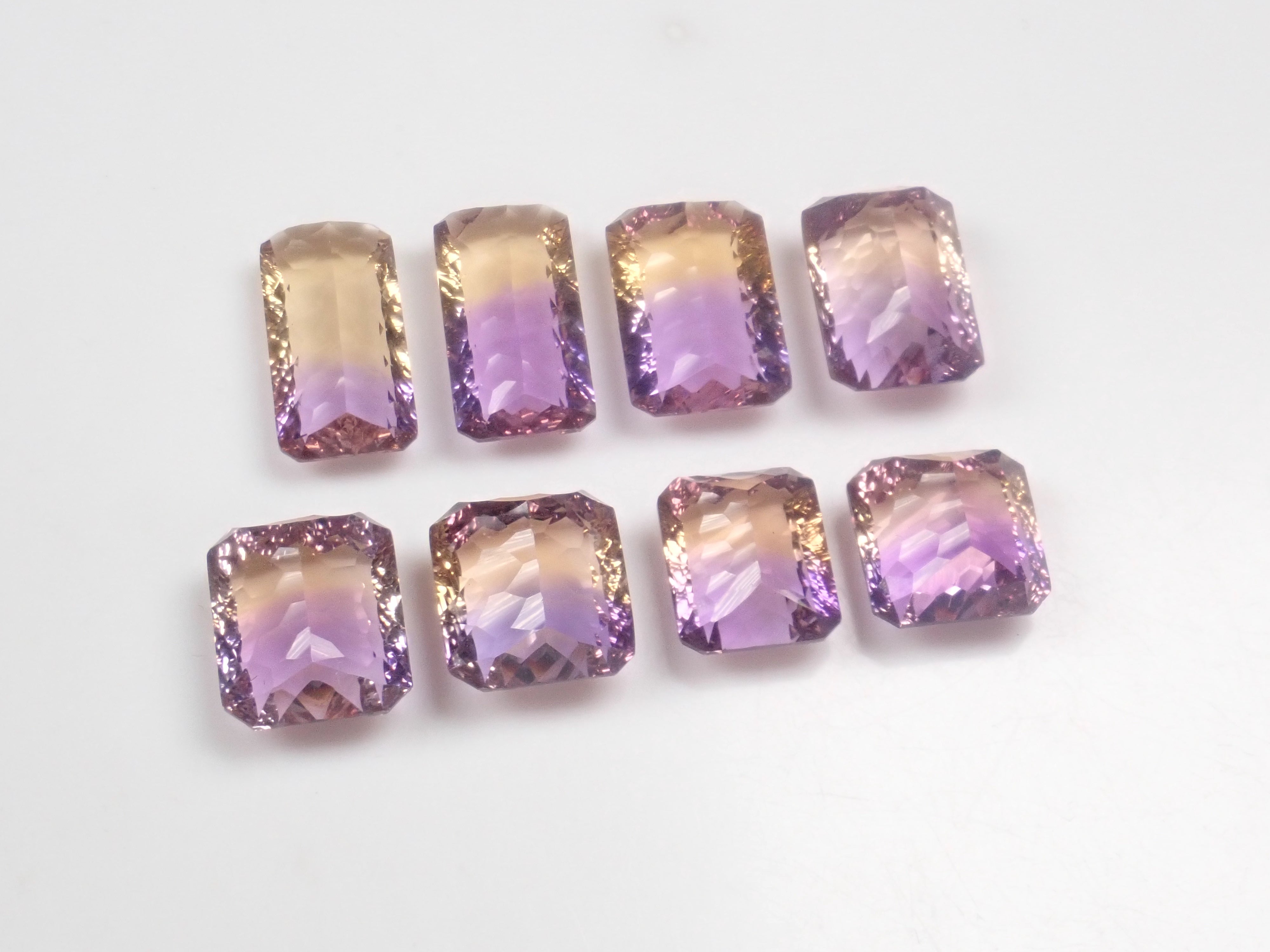[On sale at 22:00 on 6/20] {Limited to 8 stones} 1 Brazilian ametrine loose stone (concave cut, average 7ct) {Multiple purchase discounts available}