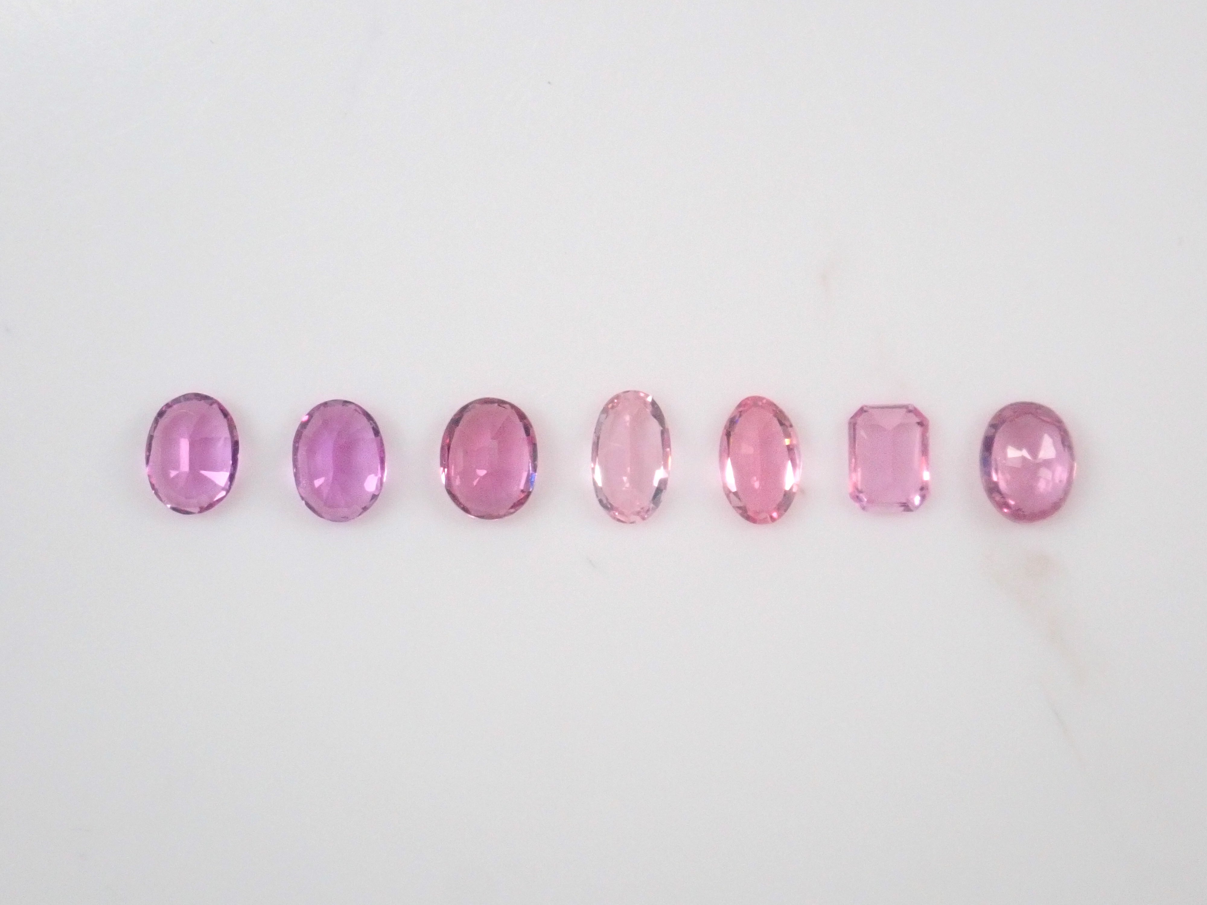 [On sale from 10pm on 8/4] Limited to 7 stones Pink sapphire gacha (Only 1 stone is 0.322ct Padparadscha sapphire with DGL certificate) 1 loose stone [Multiple purchase discounts available]