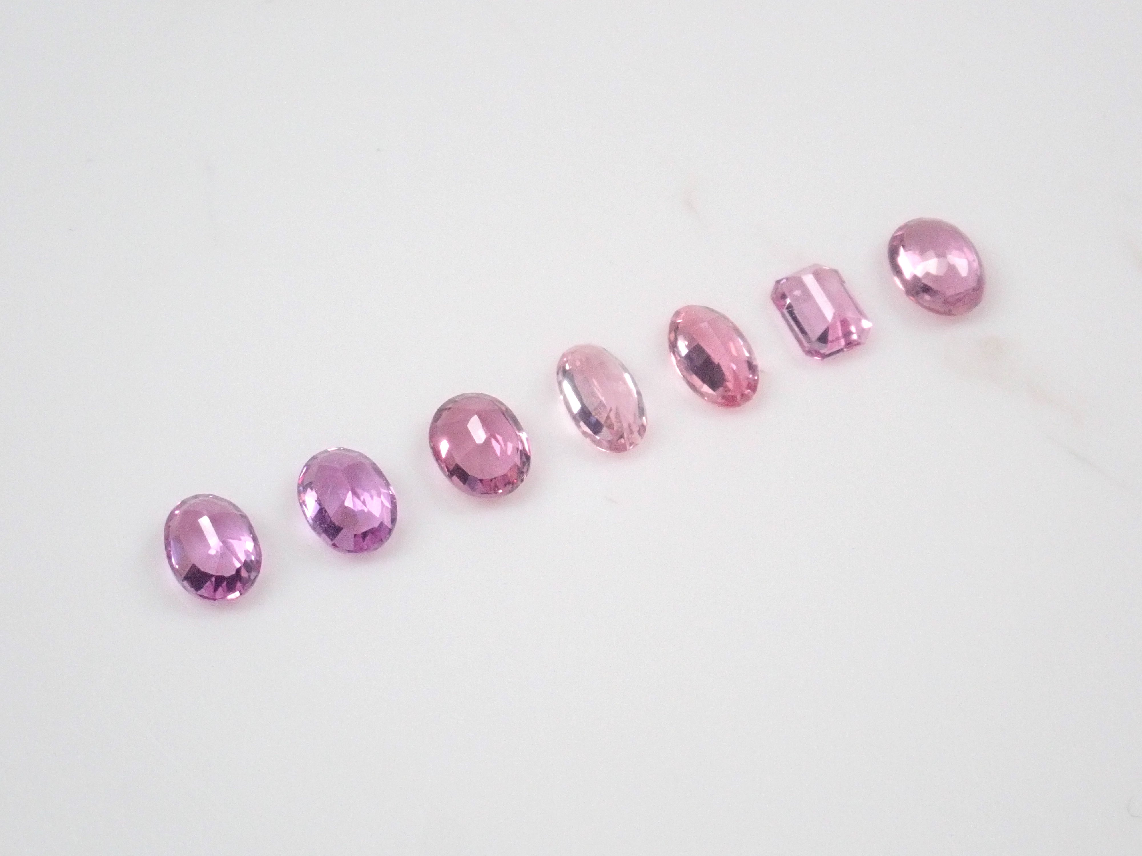 [On sale from 10pm on 8/4] Limited to 7 stones Pink sapphire gacha (Only 1 stone is 0.322ct Padparadscha sapphire with DGL certificate) 1 loose stone [Multiple purchase discounts available]