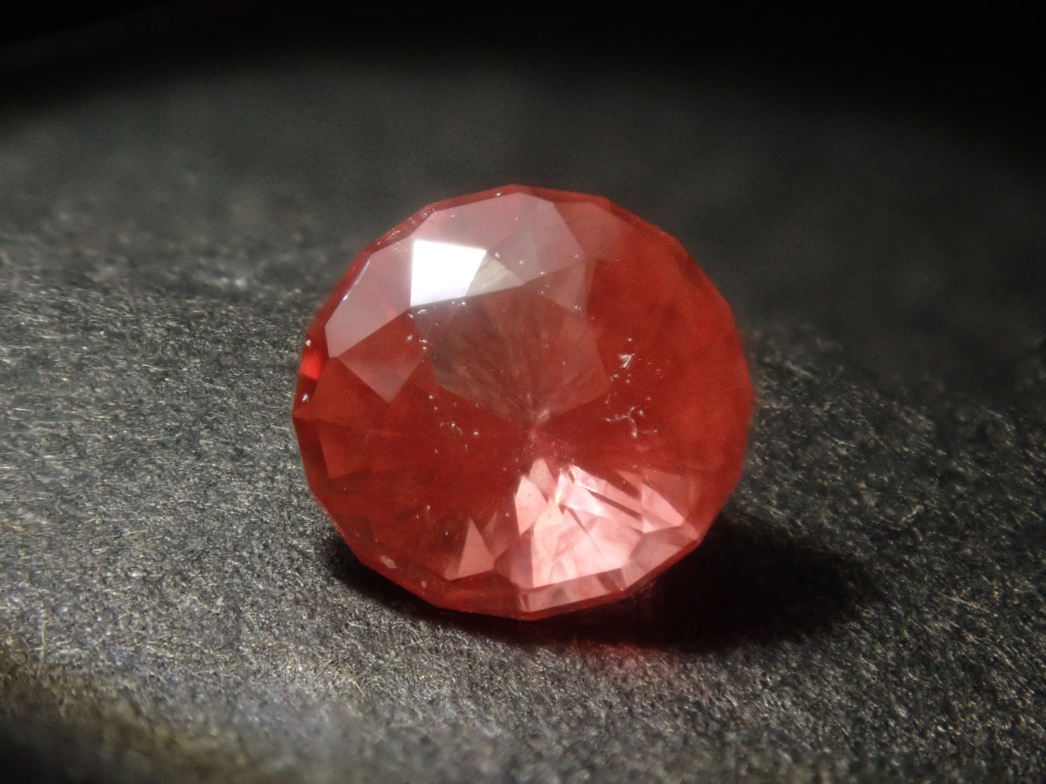 【1/11 22時販売】《限定6石》カメリアカットのオレゴンサンストーン8.0mmを含むサンストーンガチャ1石ルース（平均1.60ct）《複数購入割引有》