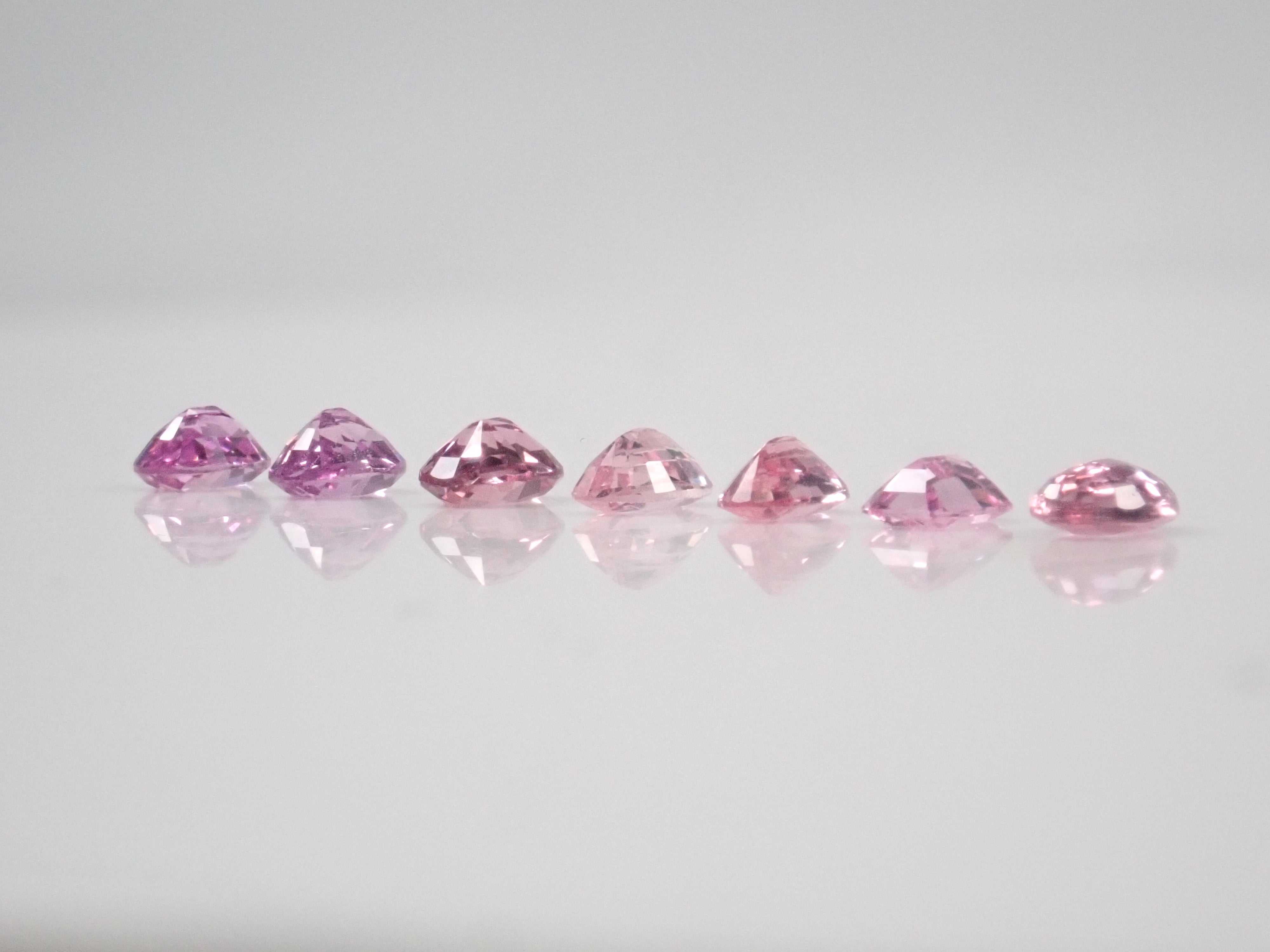 [On sale from 10pm on 8/4] Limited to 7 stones Pink sapphire gacha (Only 1 stone is 0.322ct Padparadscha sapphire with DGL certificate) 1 loose stone [Multiple purchase discounts available]