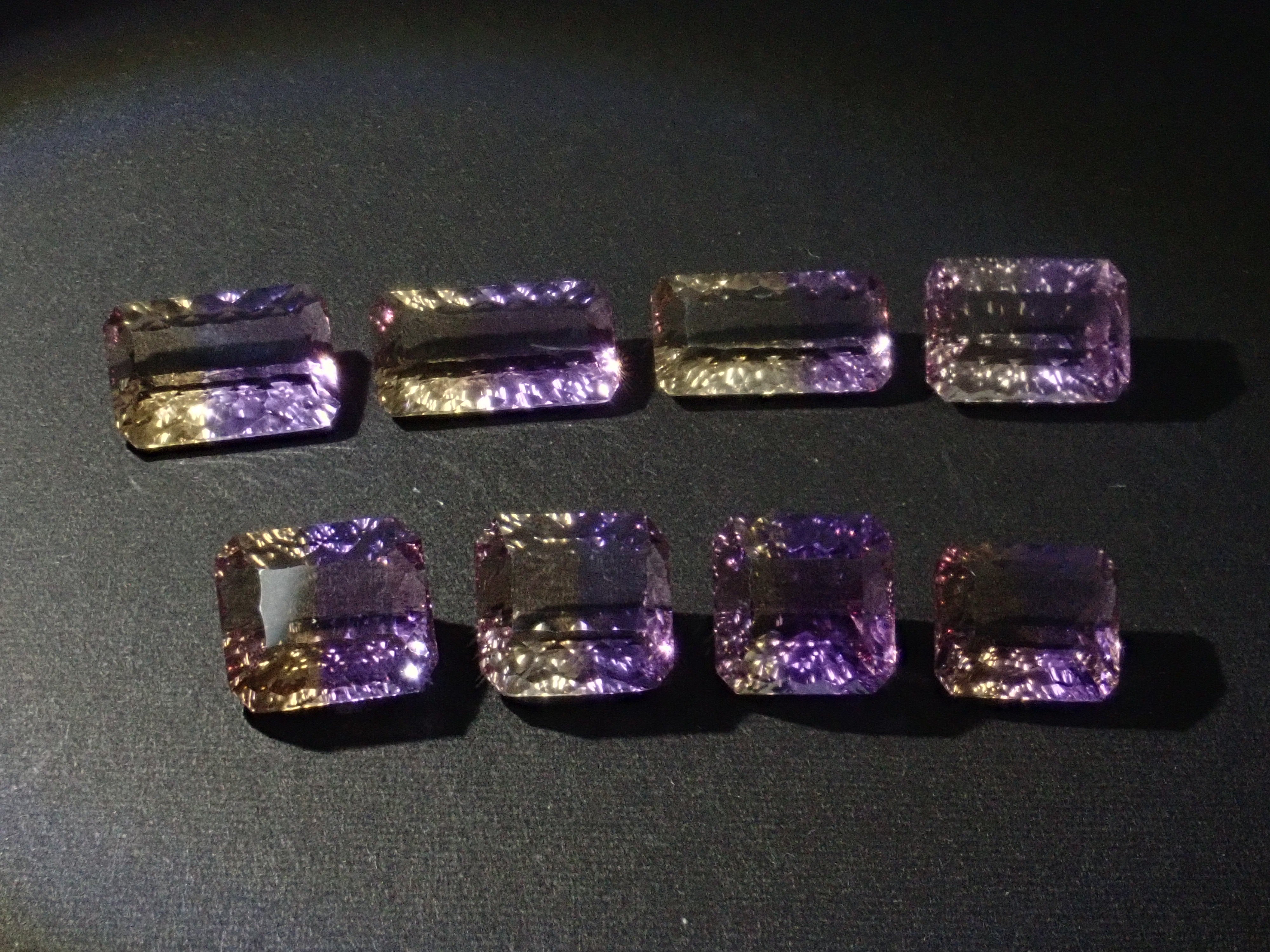 [On sale at 22:00 on 6/20] {Limited to 8 stones} 1 Brazilian ametrine loose stone (concave cut, average 7ct) {Multiple purchase discounts available}