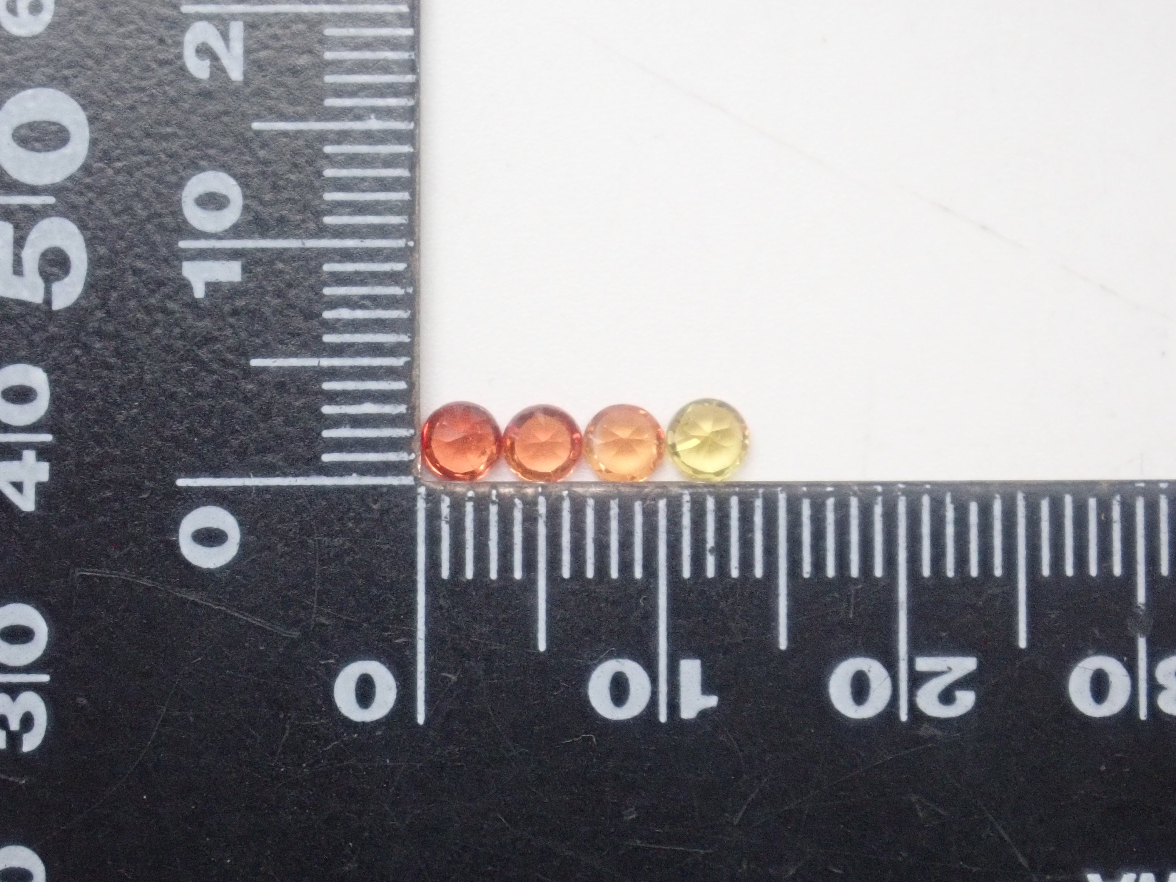 【9/21 22時販売】《限定14石》拡散加熱サファイア（3.5mm,KEN氏カット）1石ルース《複数購入割引有》