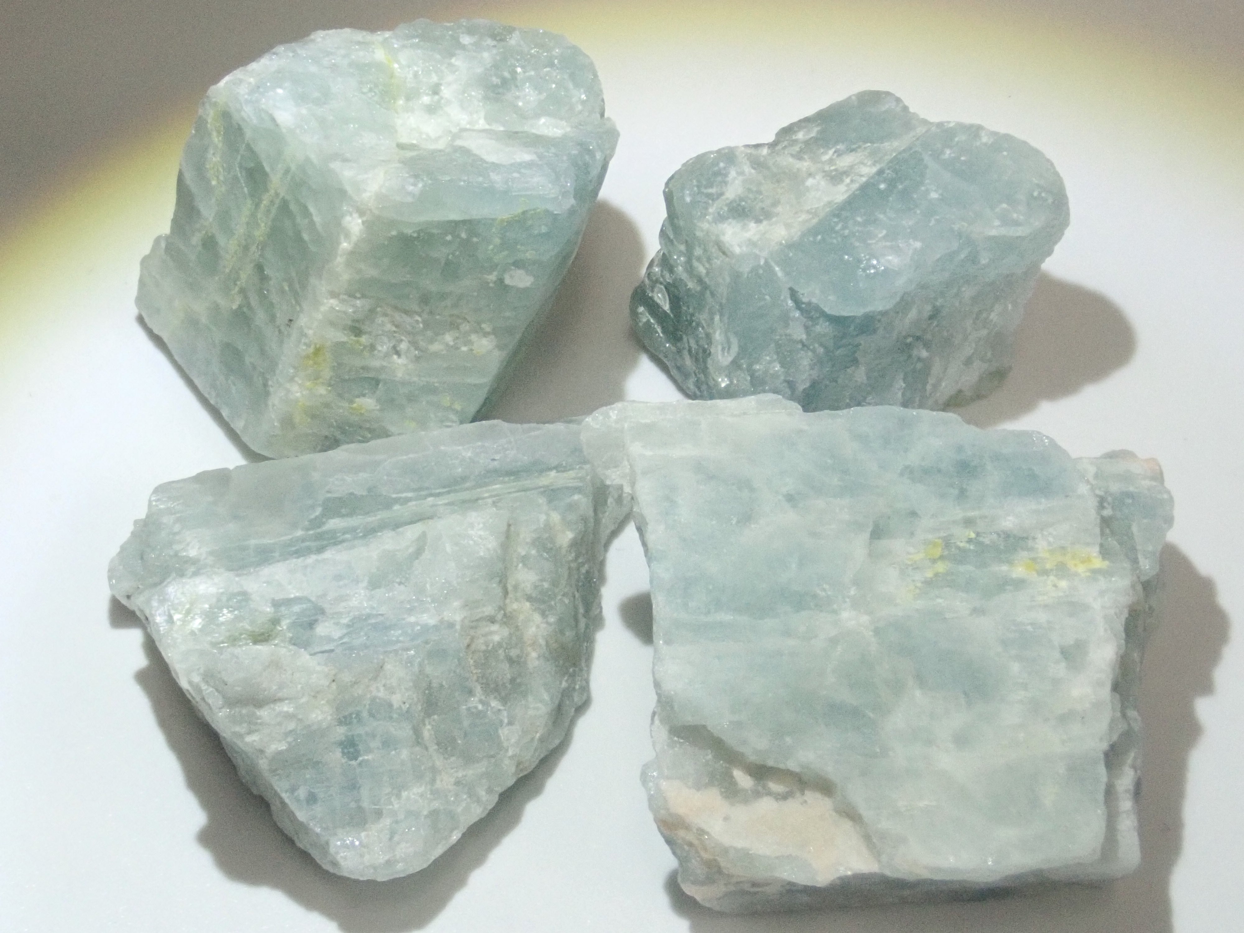 Limited to 15 stones: Mozambique aquamarine rough + 2 loose stones set. Discounts available for multiple purchases.